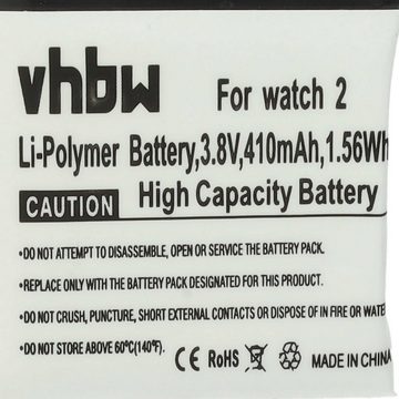 vhbw kompatibel mit Huawei Watch GT, Watch 2 Pro, Watch 2 Akku Li-Polymer 410 mAh (3,8 V)