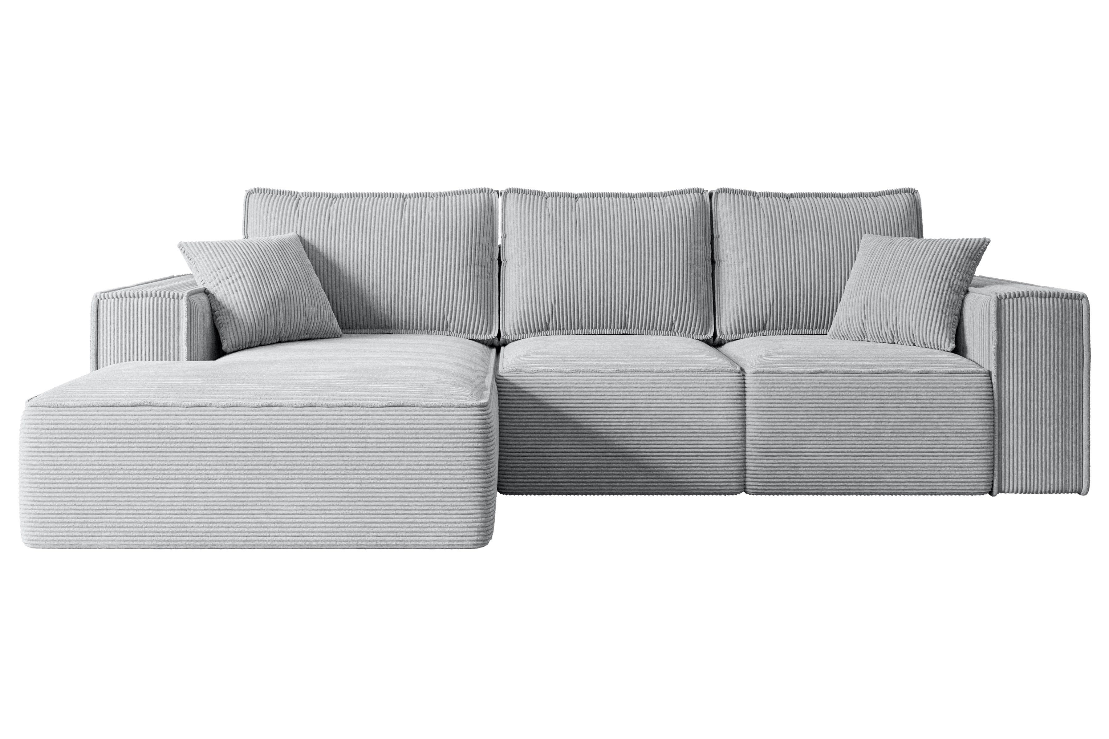 ALTDECOR Ecksofa SERRA-L-S, Couch mit Schlaffunktion, günstig online kaufen