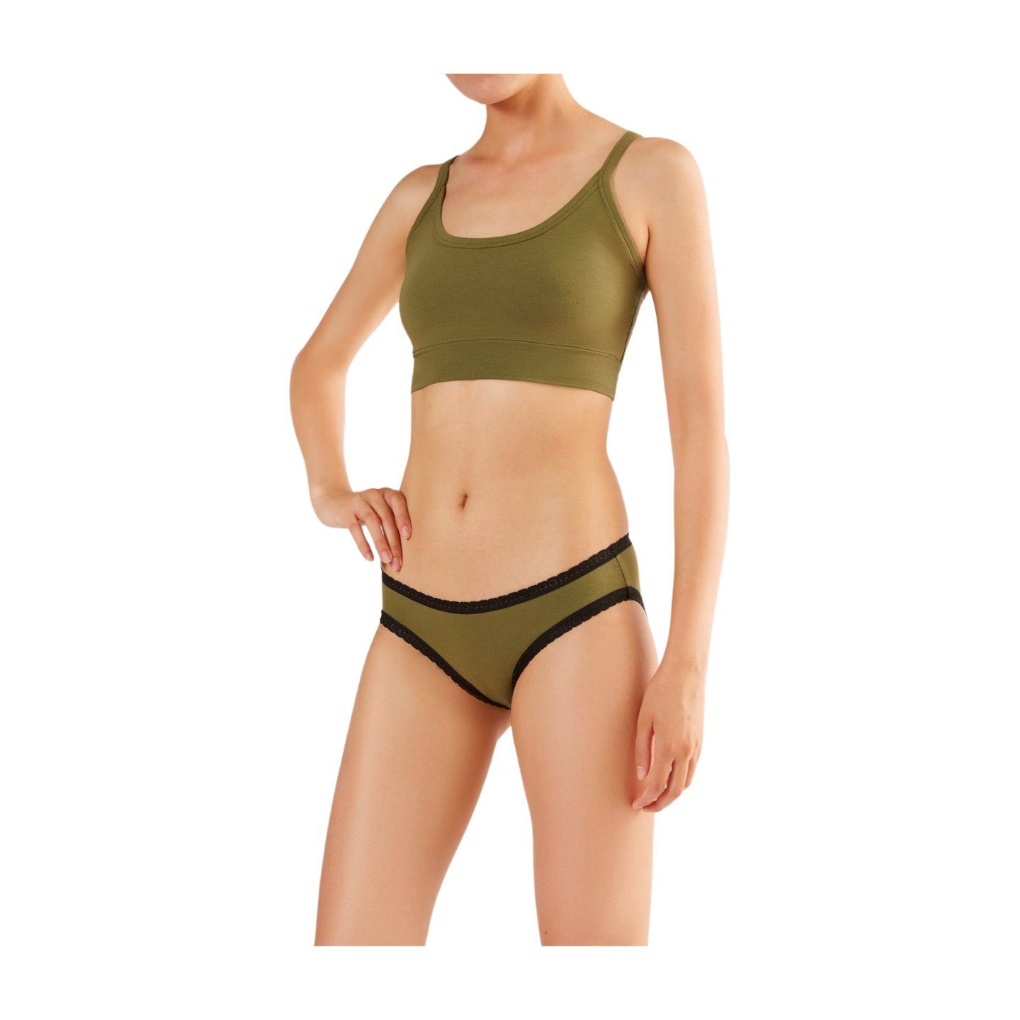 Albero Natur Bustier Damen Bustier