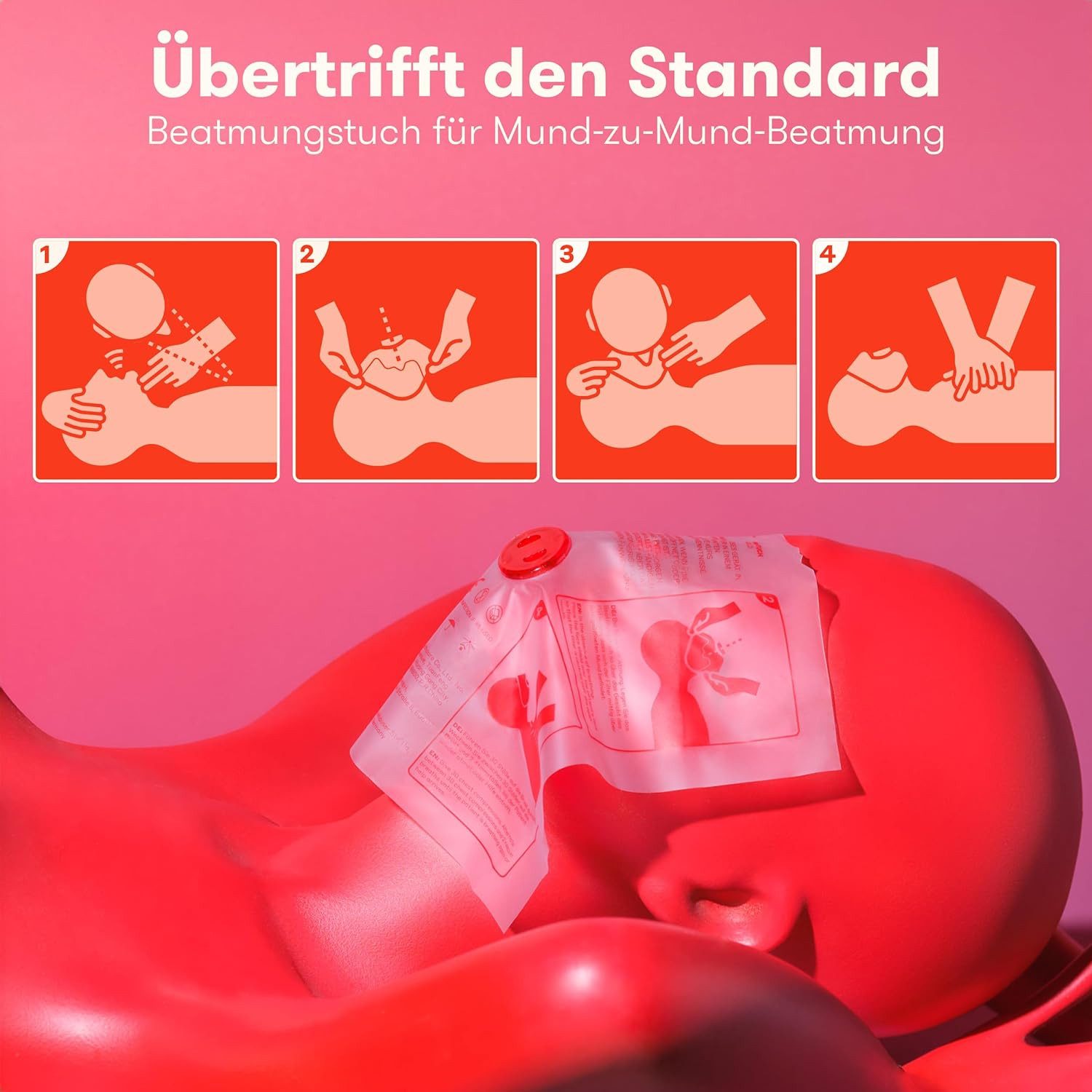 Purahelp KFZ-Verbandkasten nach aktueller Norm 2025 DIN 13164 (StVO konform), (nkl. Beatmungstuch -, 44 St), Erste Hilfe Set Auto Verbandskasten Auto 2025 – Bild 3 von 5
