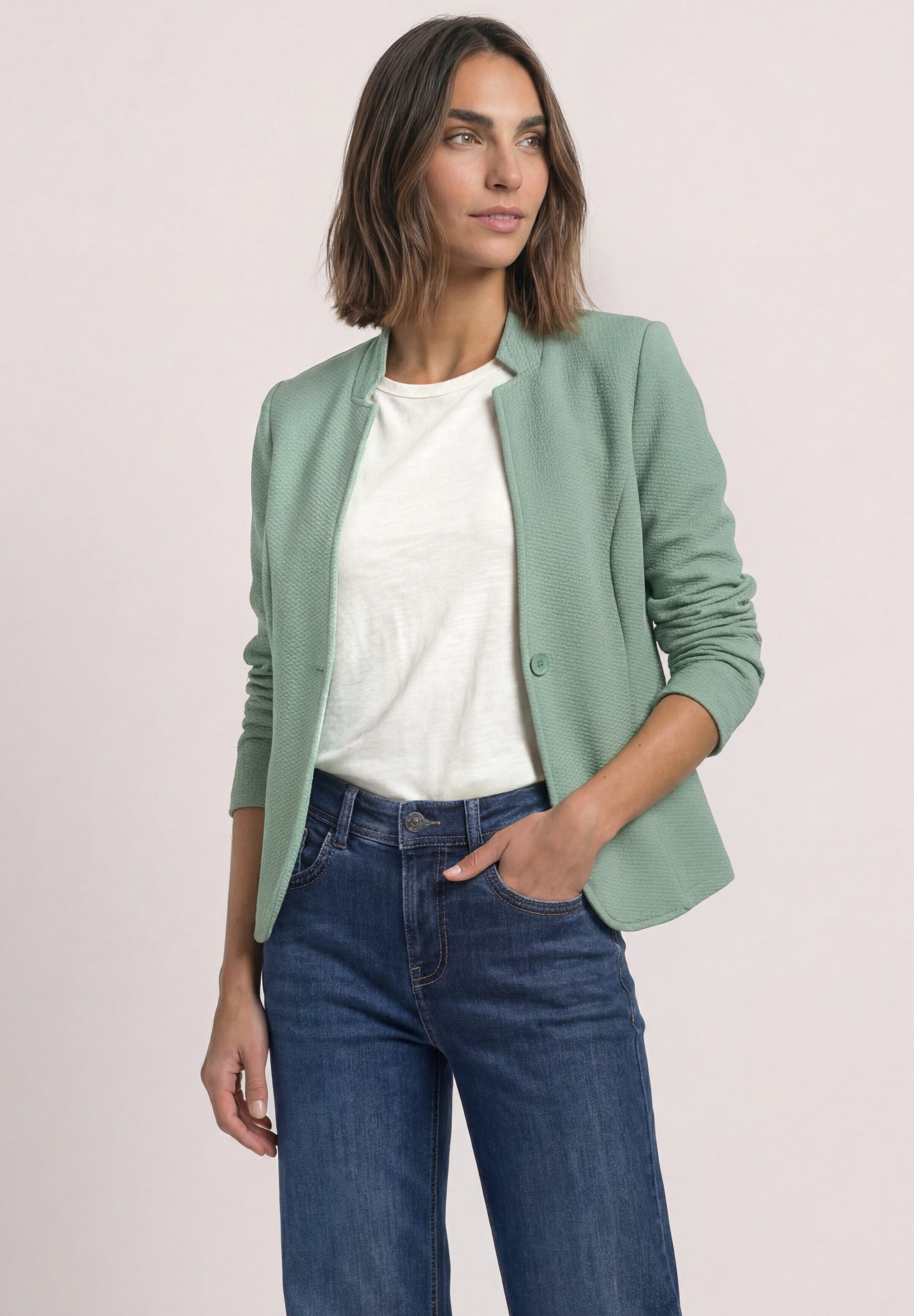 STREET ONE Kurzblazer mit Reverskragen