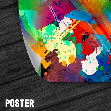 ArtMind XXL-Wandbild LIPPEN - ART - ABSTRAKT, Premium Wandbilder als Poster & gerahmte Leinwand in 4 Größen, Wall Art, Bild, moderne Kunst