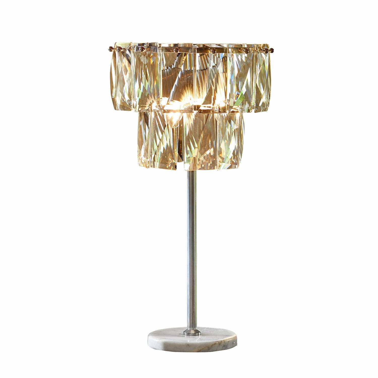 Mirabeau Tischleuchte Tischlampe Crystalford klar günstig online kaufen