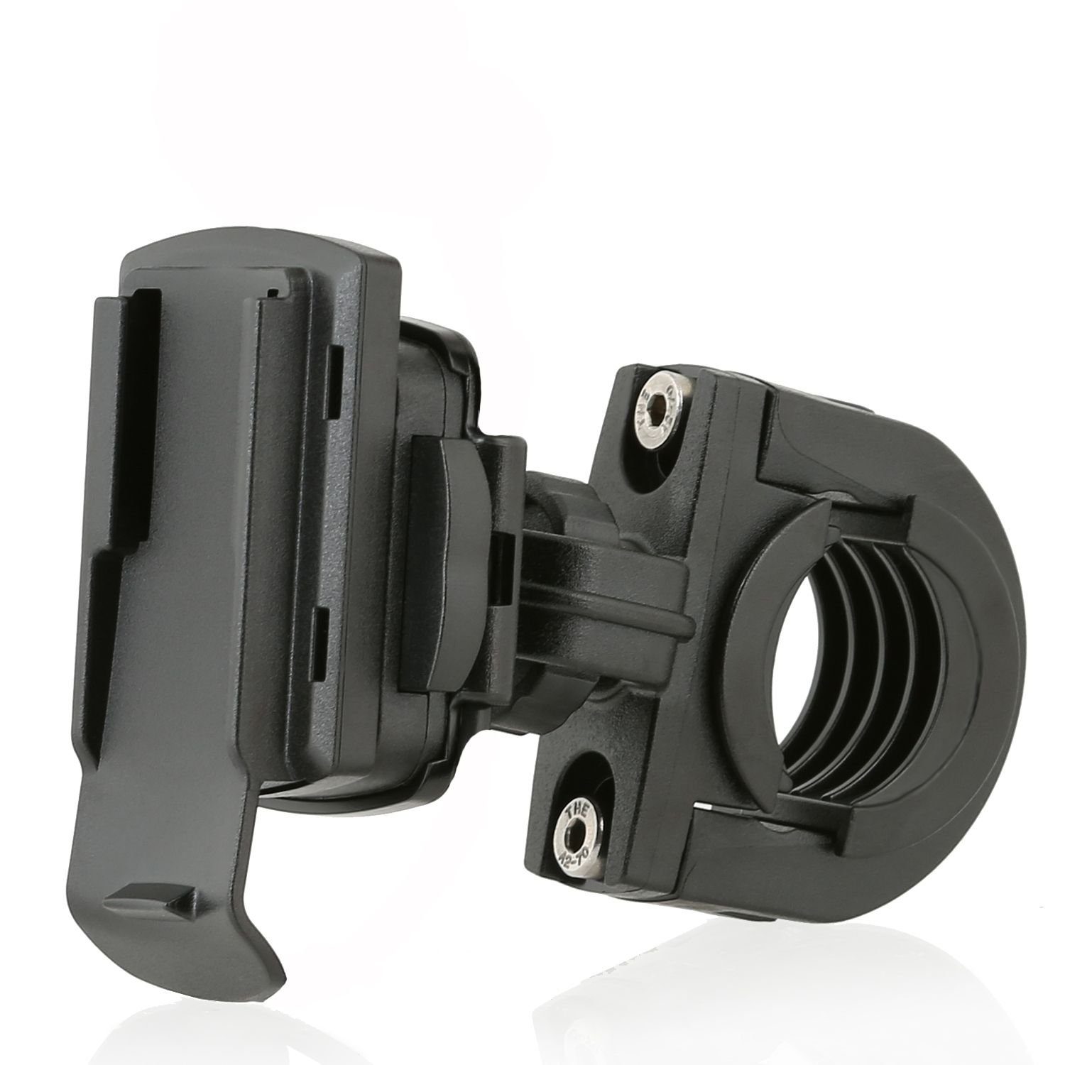 Wicked Chili Navigation Device Mount Bicycle Mount with Safety Strap for Garmin Navigation Devices (1-Pack, Bicycle Handlebar Mount, Mounting Cradle and Adapter Plate for Garmin AI)