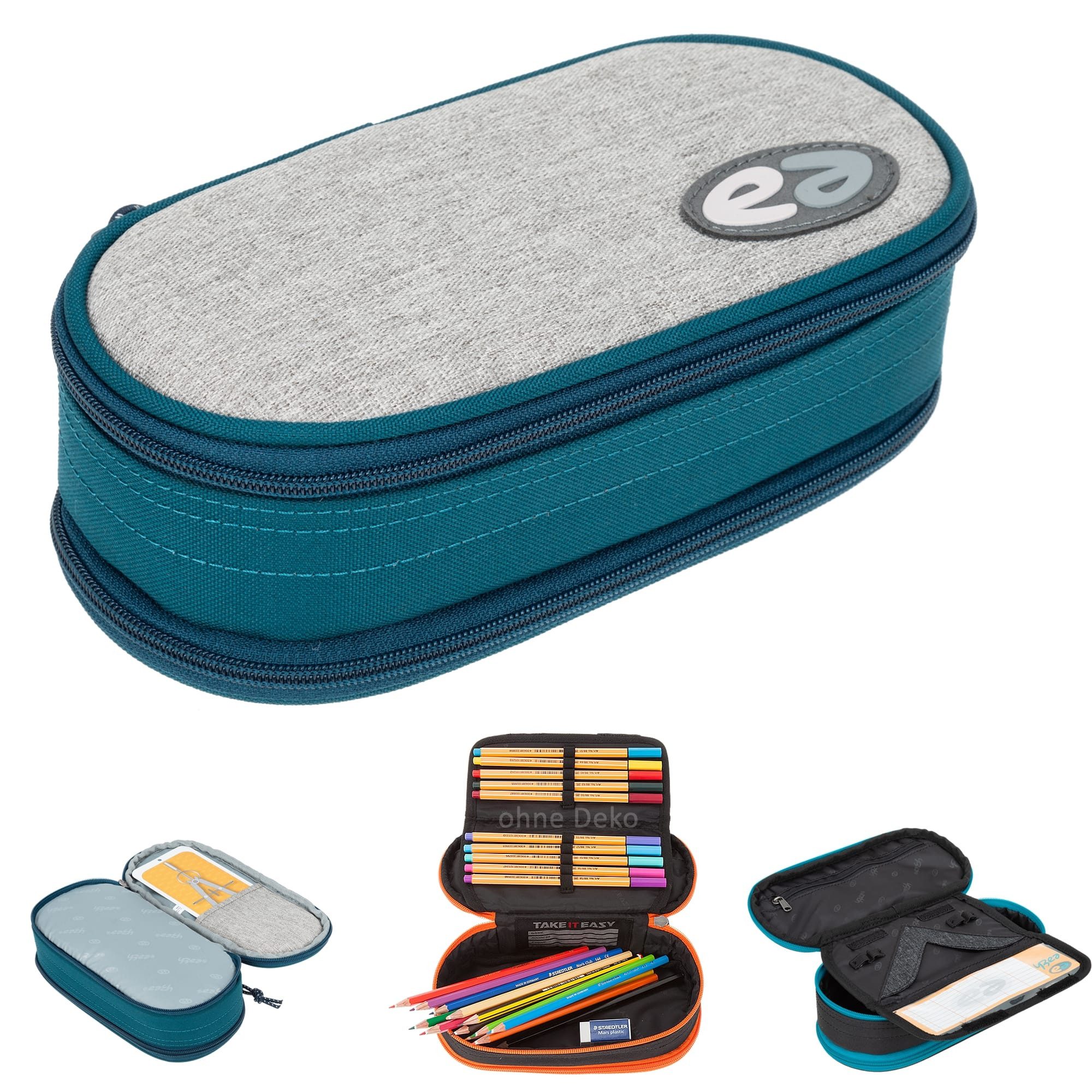 yzea® Federmäppchen Mäppchen Box Federtasche Stifteetui, Schülermäppchen Pe günstig online kaufen