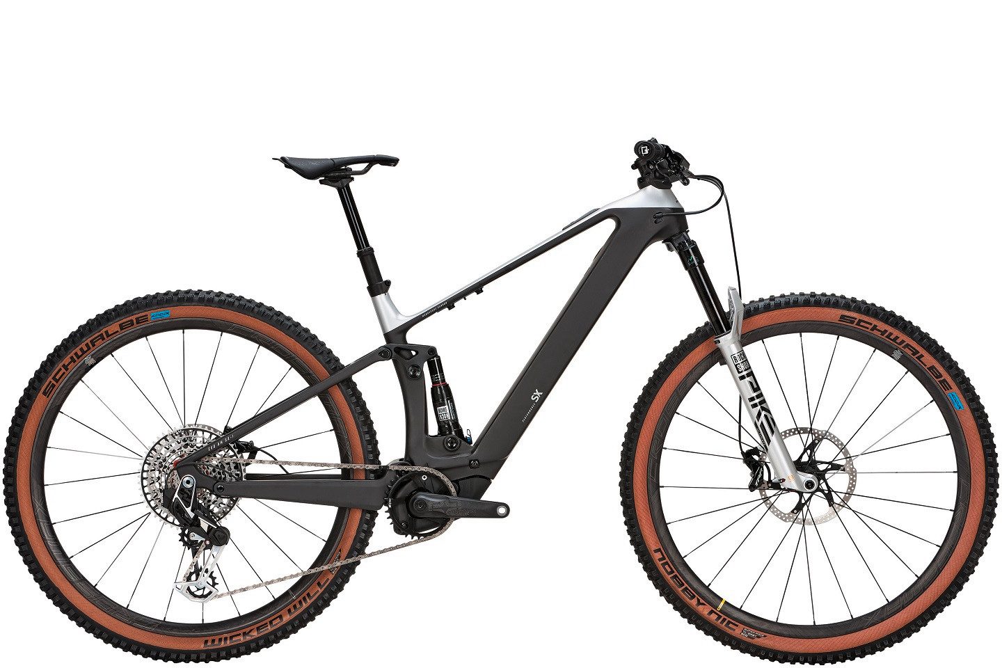 Bulls E-Bike Bulls Sonic AM-SX I 400 Wh grau 2026, 12 Gang SRAM XX Eagle Transmission AXS, Kettenschaltung, Bosch Performance Line SX smart System, 400 Wh