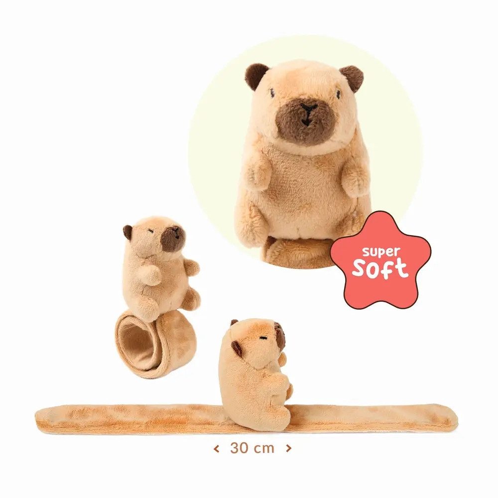 Trendhaus Armband Plüsch Snap-Armband Capybara