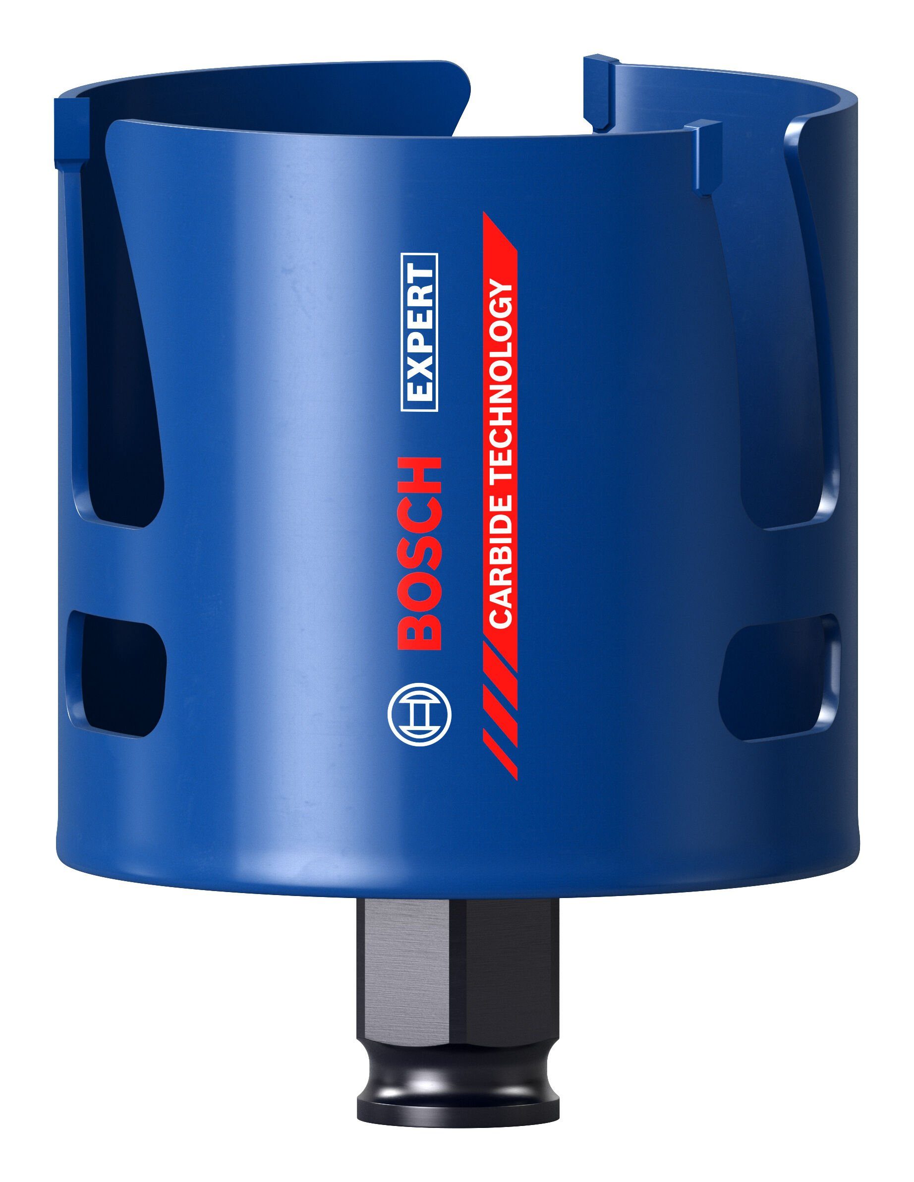BOSCH Lochsäge Expert Construction Material, Ø 67 mm, 67 x 60 mm für Dreh- und Schlagbohrer