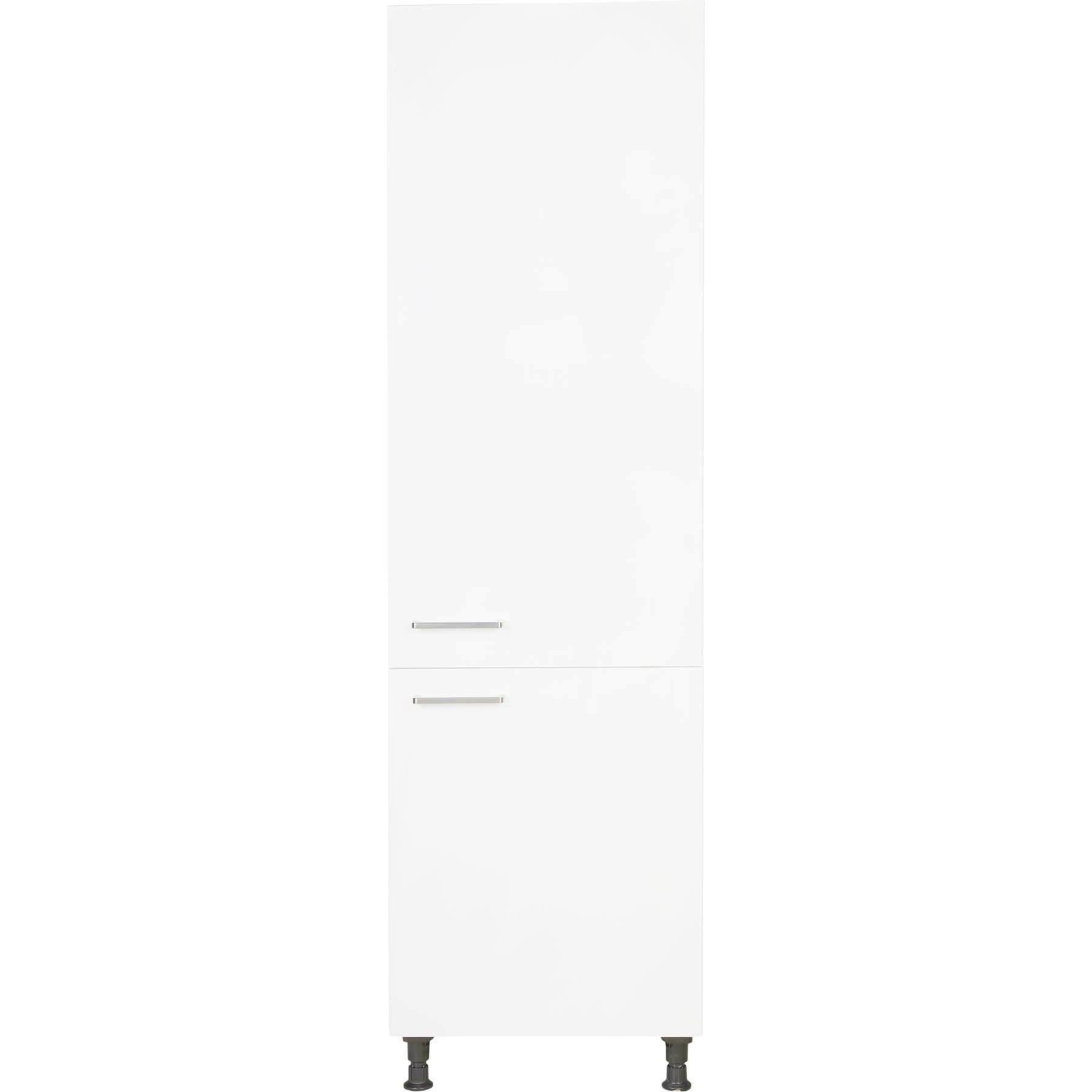 nobilia® Hochschrank HDV60-1 Metallgriff Schwarz 726, hochwertig + komplett vormontiert