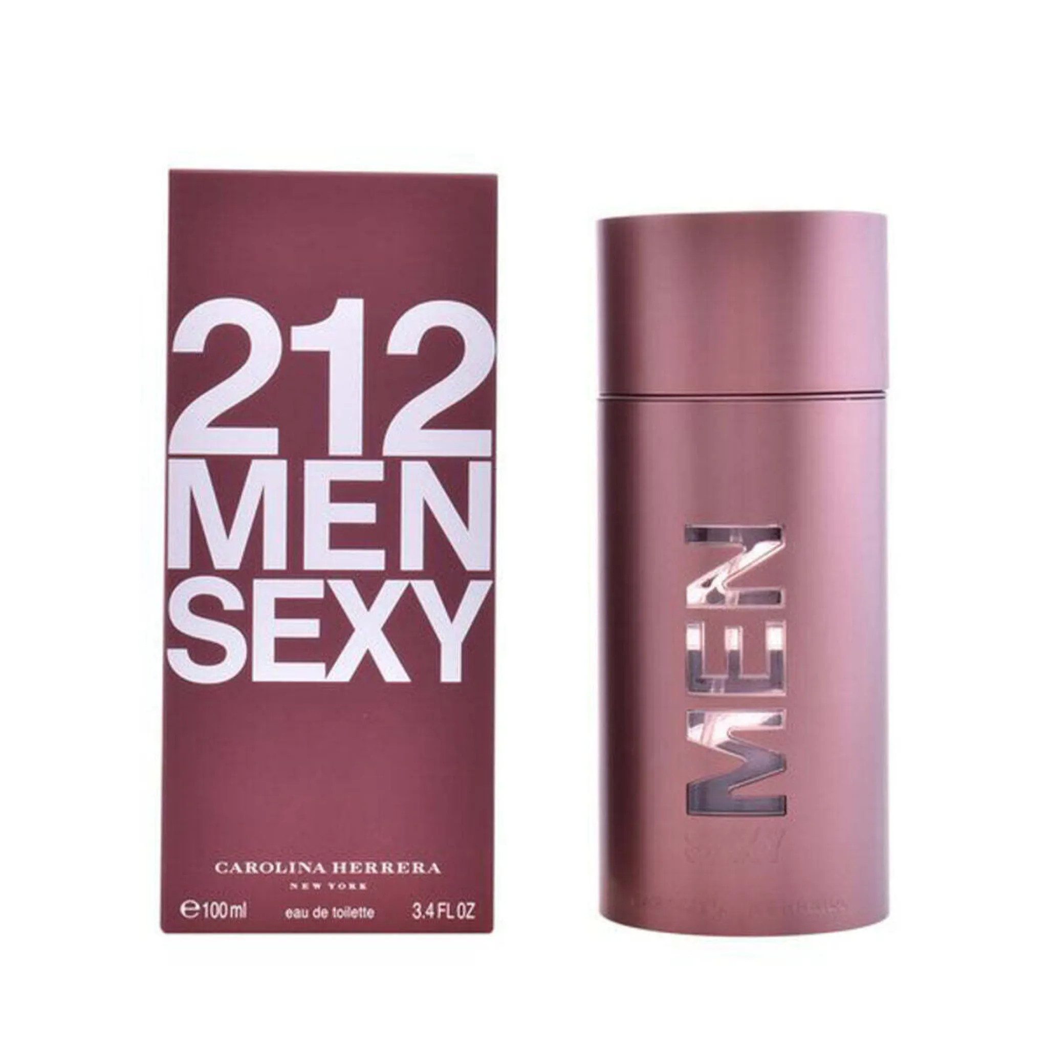 Carolina Herrera Eau de Toilette 212 Sexy Men, Glasflakon, Parfüm EDT, Herrenduft