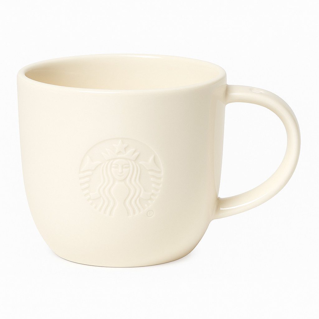 Starbucks Frühstücks-Geschirrset Starbucks Tasse Original Größe S 237ml Kaffeetasse