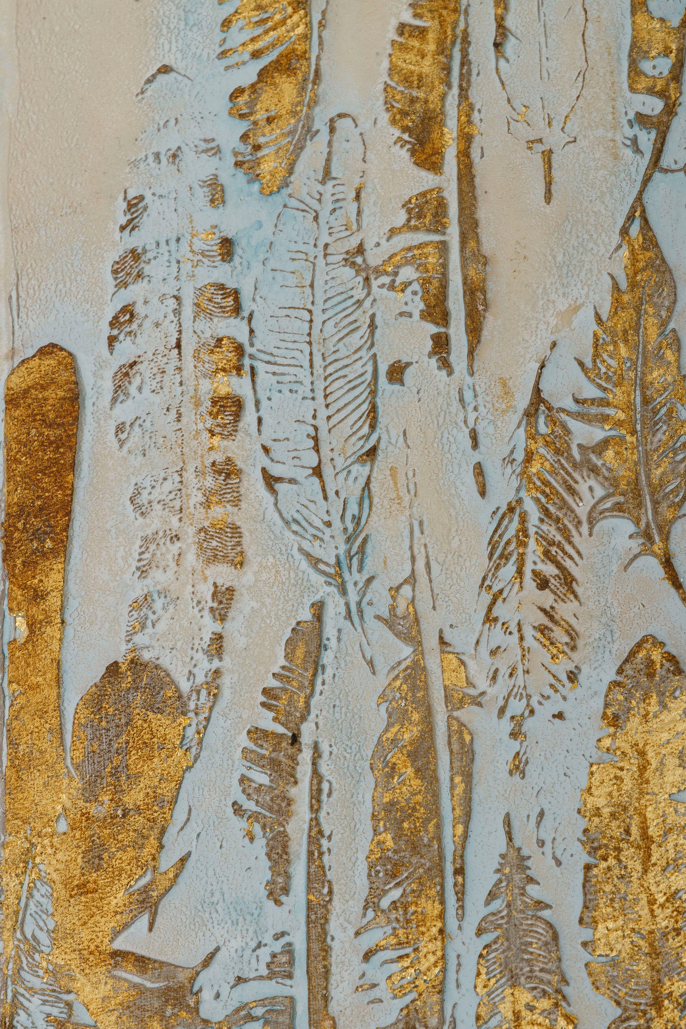 Myflair Möbel & Accessoires Ölbild goldfarben 100 Madie, 50 cm x