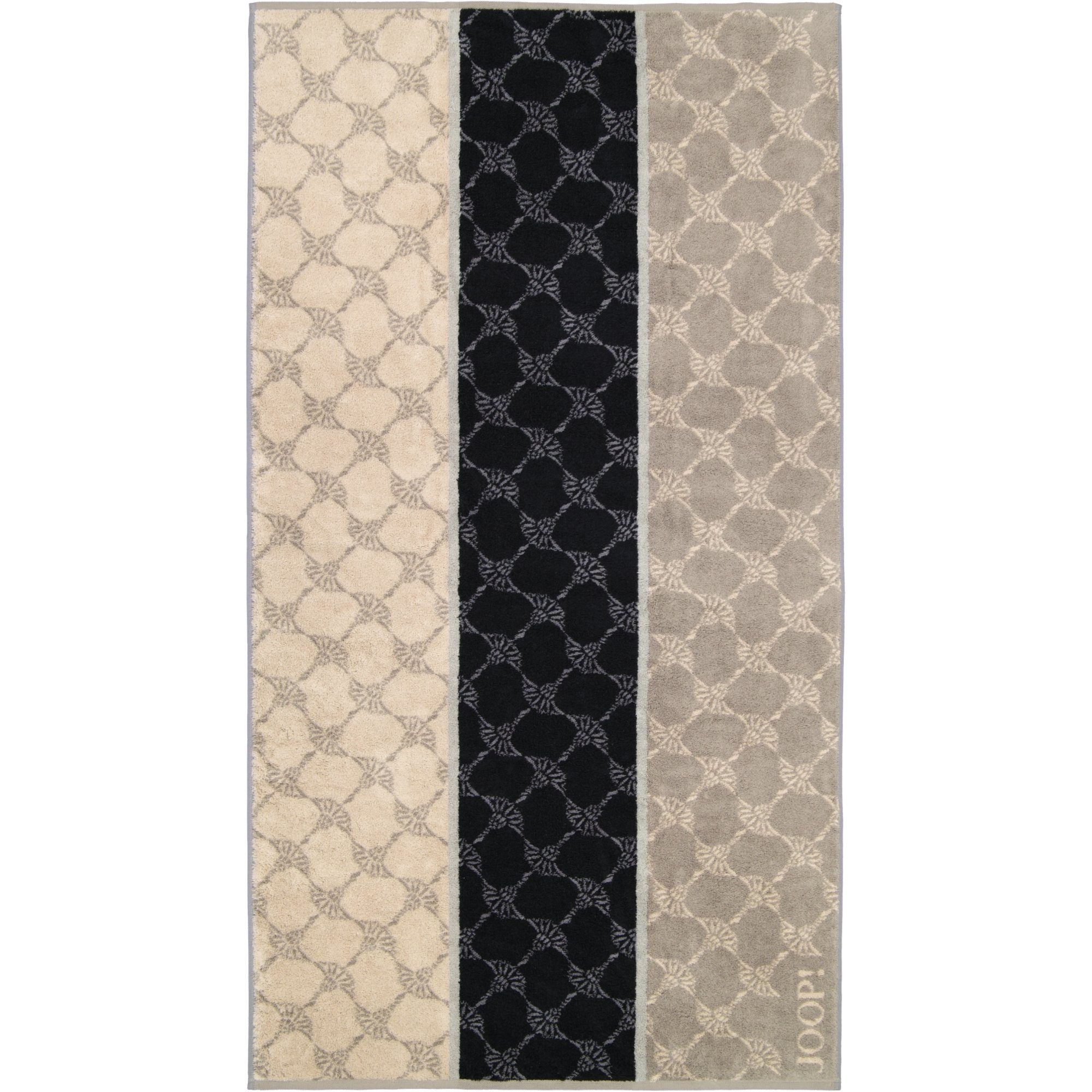 JOOP! Saunatuch Signature Cornflower Stripes 1657, 100% Baumwolle (1-St)