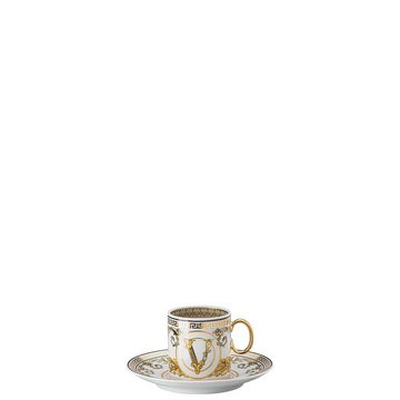 Rosenthal meets Versace Espressotasse 2-tlg. Virtus Gala White, Porzellan