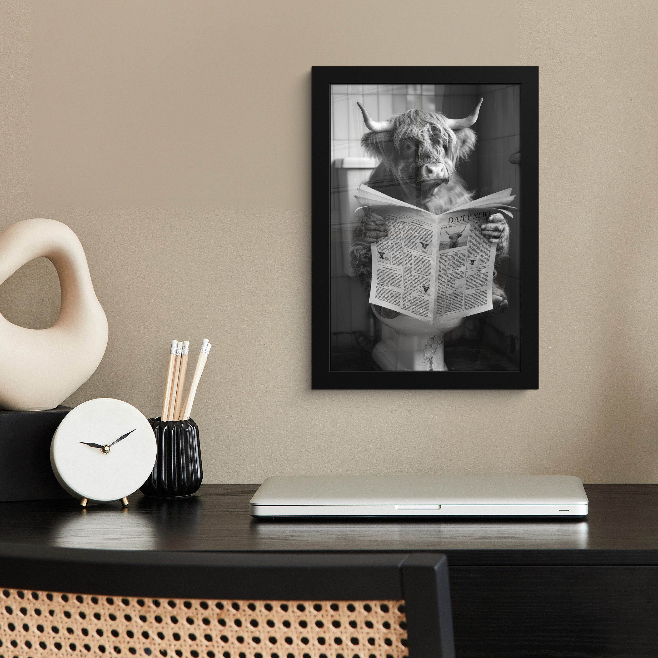 MuchoWow Poster Schottischer Highlander - Kuh günstig online kaufen