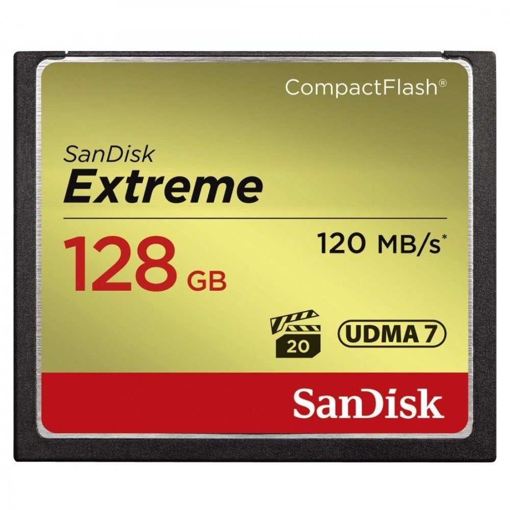 Sandisk Extreme UDMA7 - Compact Flash Karte - schwarz Speicherkarte