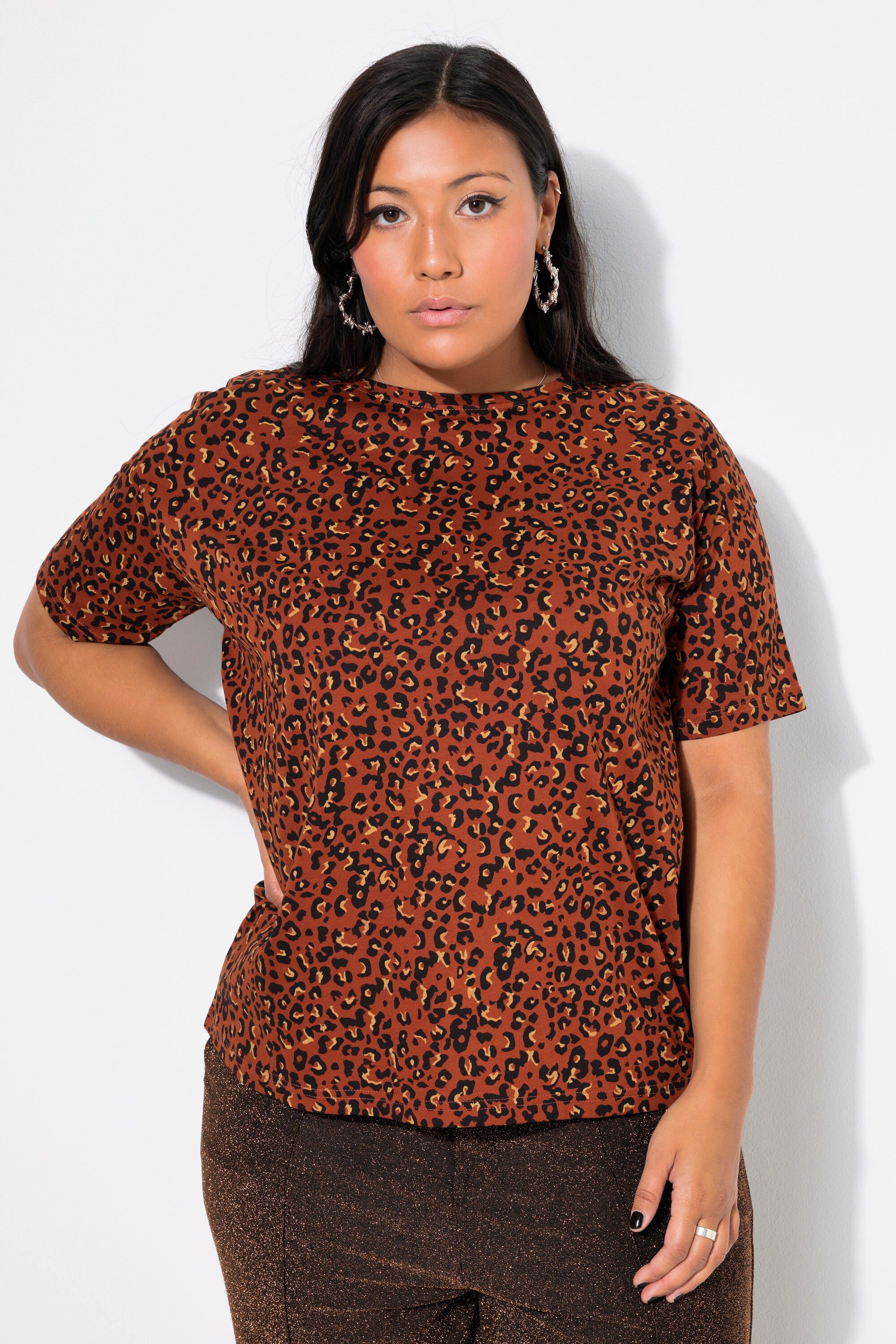 Studio Untold T-Shirt T-Shirt Oversized Color-Leo günstig online kaufen