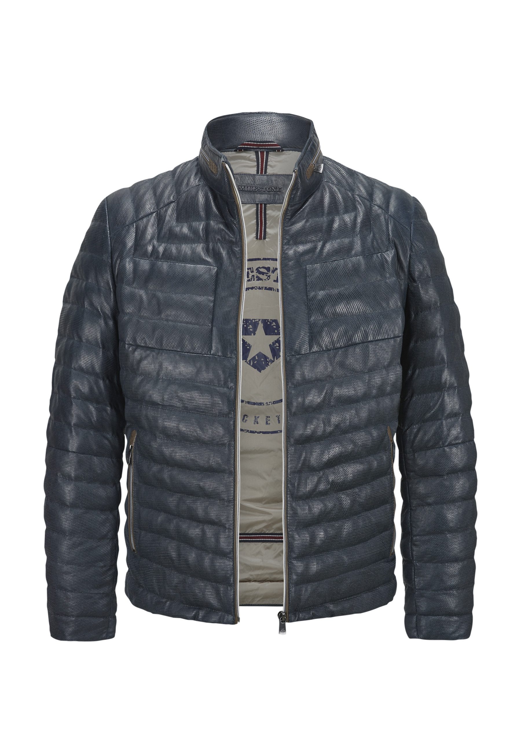 Milestone Steppjacke MSMalik Herren Übergangsjacke Jacke gesteppt normale Passform