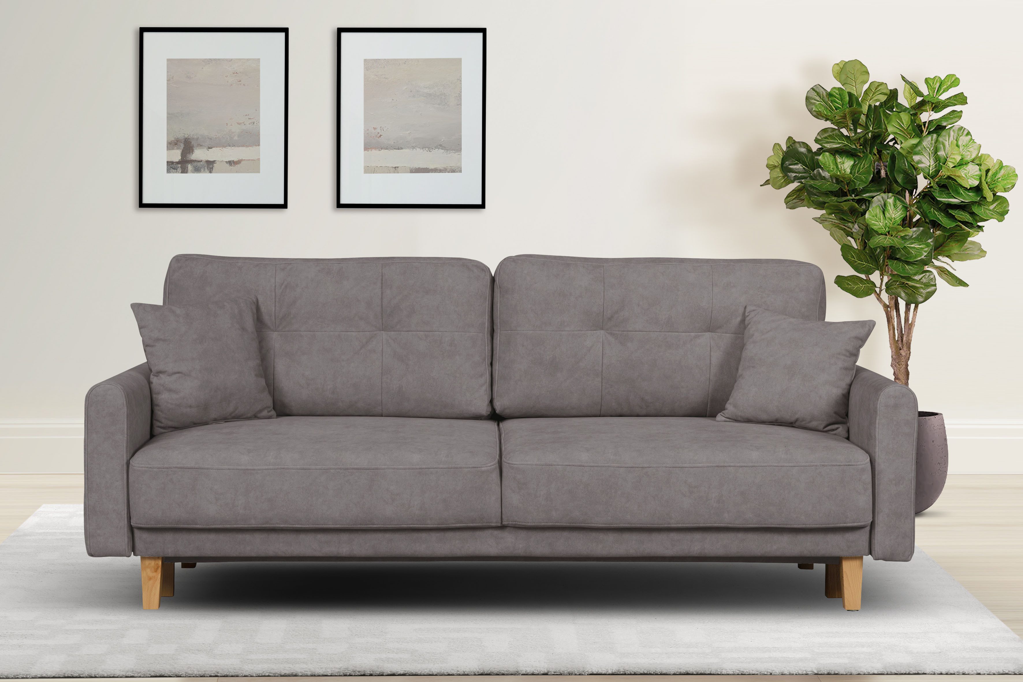 Home affaire 3-Sitzer TRIPLO optionale Schlafsofa günstig online kaufen