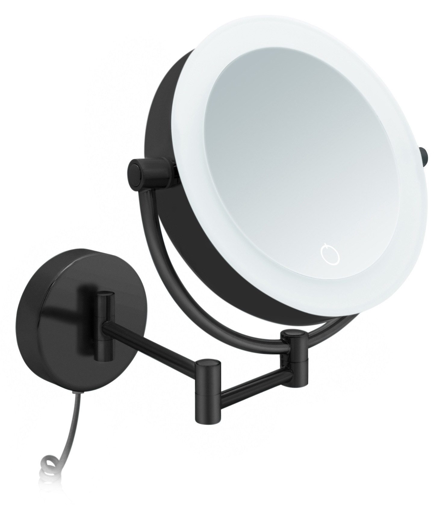 Libaro Kosmetikspiegel mit Beleuchtung und Vergrößerung TOKIO 2 seitig 5-fa günstig online kaufen