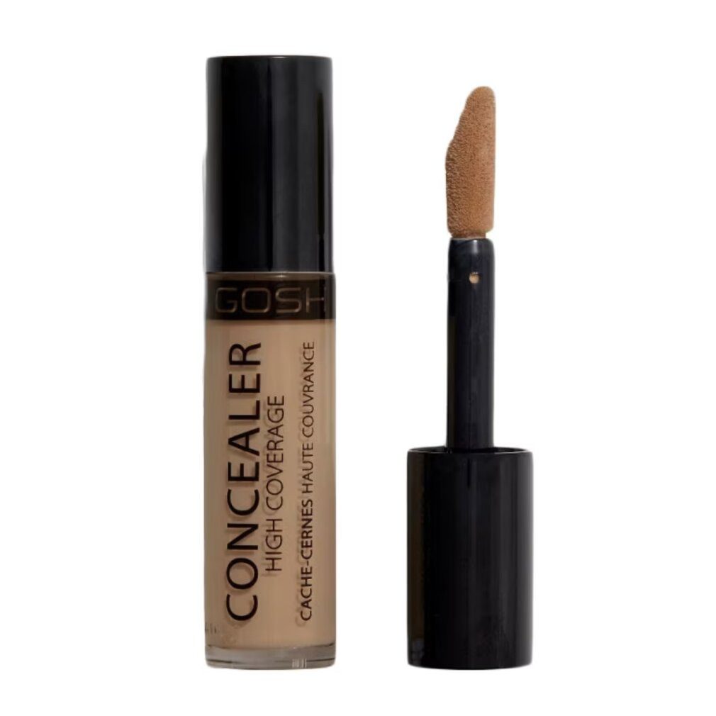 GOSH Make-up, High Cover, flüssiger Concealer, 006, Honig, 6 ml