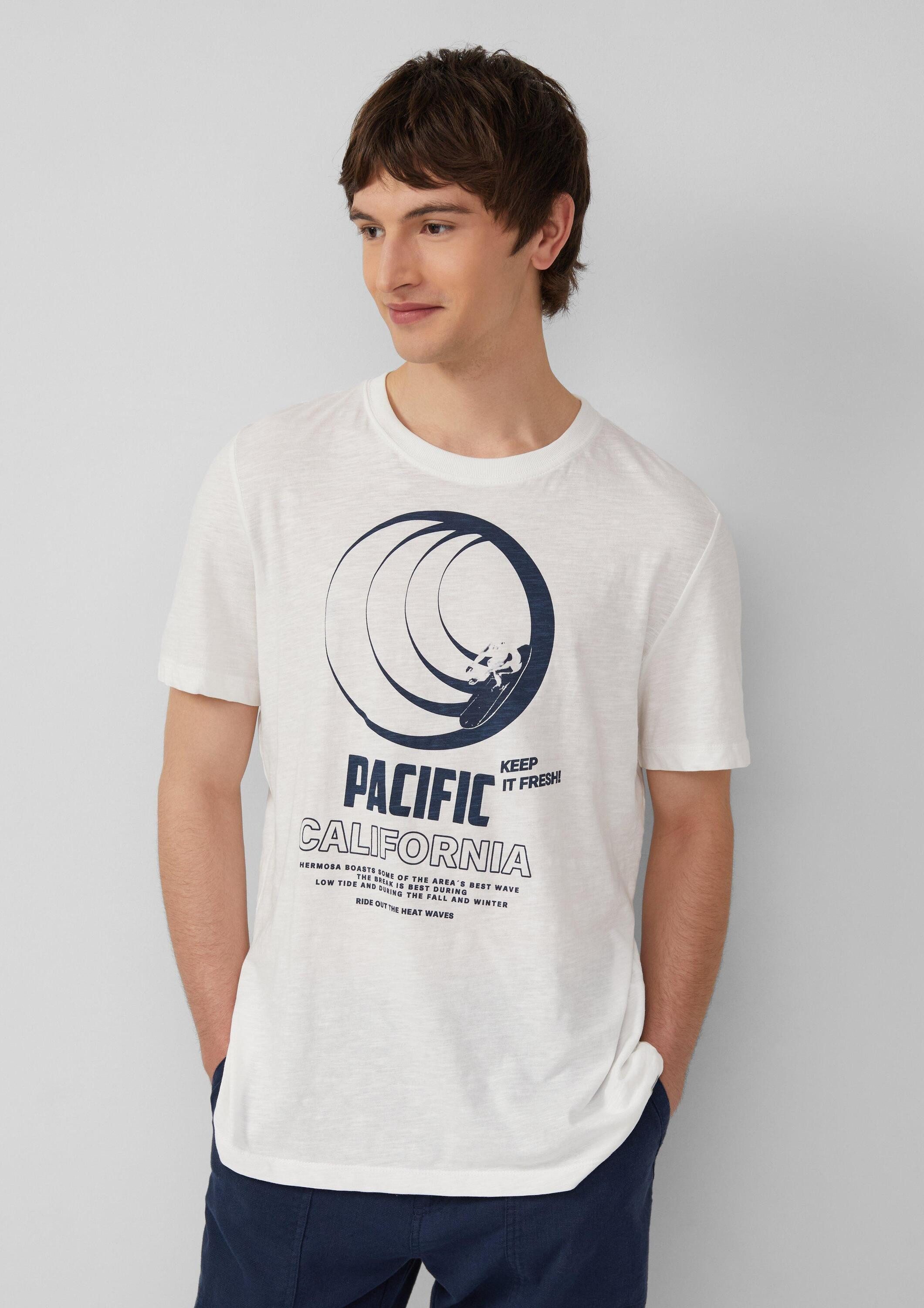s.Oliver Kurzarmshirt T-Shirt (1-tlg) günstig online kaufen