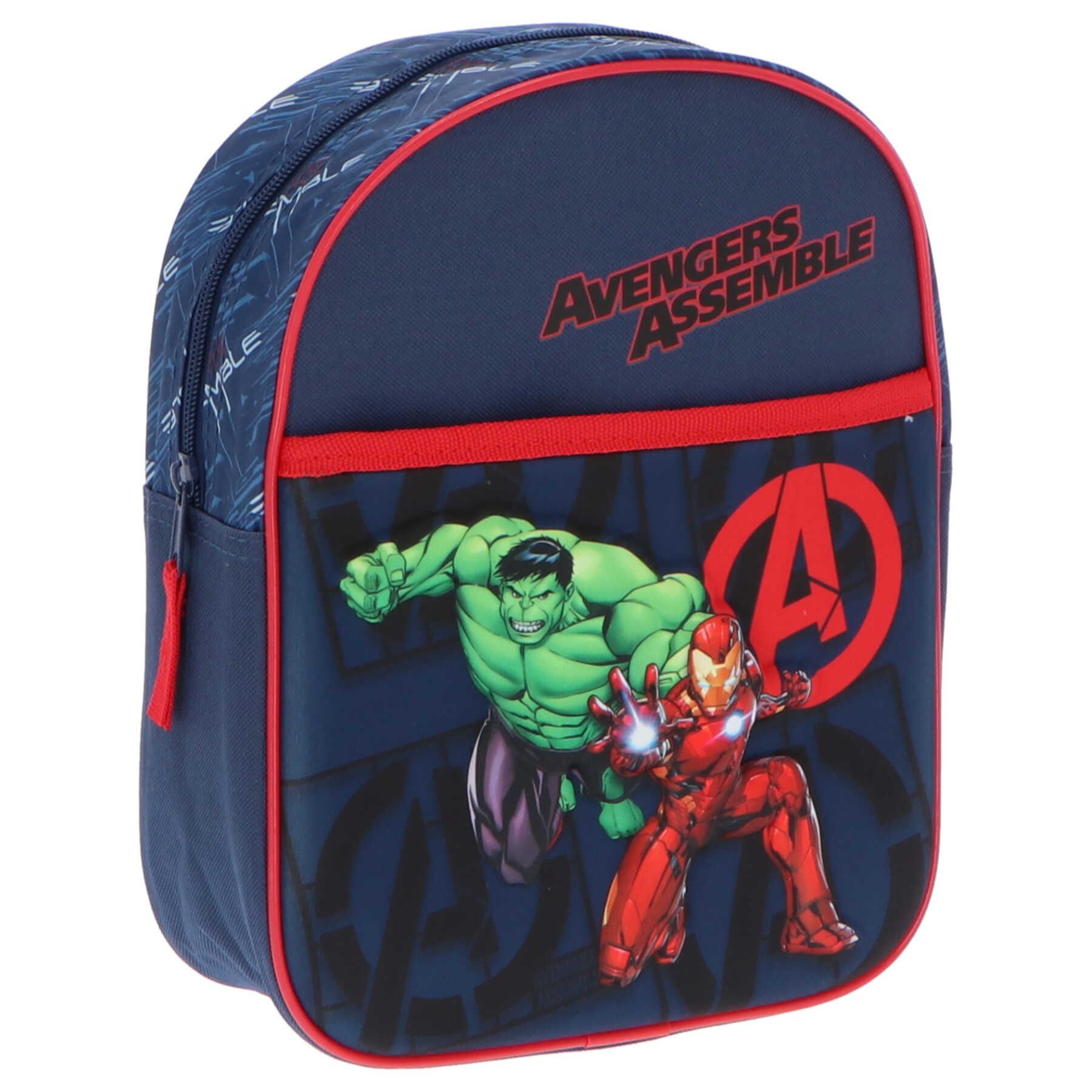 The AVENGERS Rucksack Rucksack Ideal für Abenteuer mit Iron Man, Captain America und Hulk