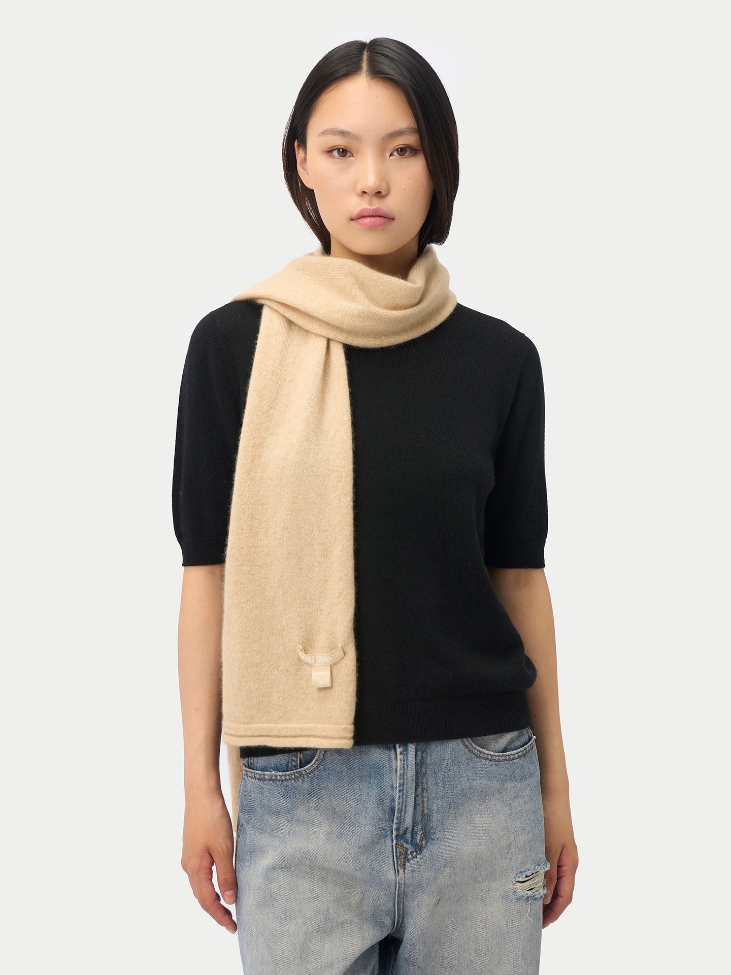 GOBI Cashmere Strickschal Jerseystrick Kaschmirschal günstig online kaufen