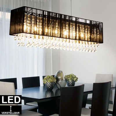 LED Design Pendel Leuchte Decken Hänge Lampe Glas Leiste energiesparend