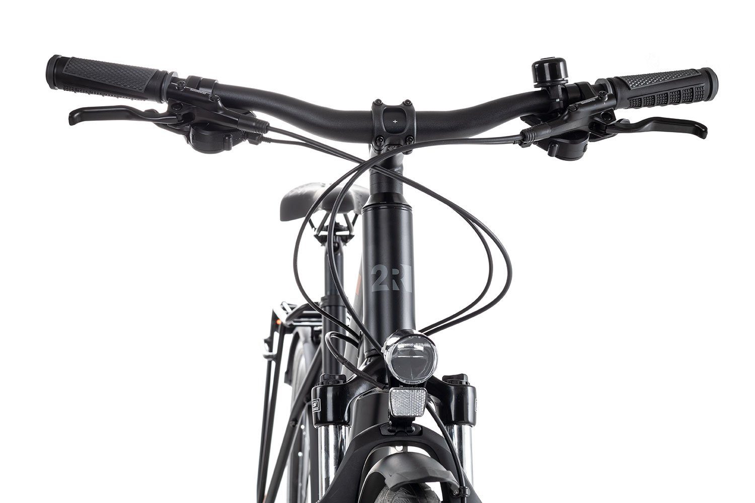 Damenrad Trekkingrad schwarz/grau 27 Alivio Gang Shimano RD-T4100-9 Zoll Trapez TRS27 Schaltwerk, Manufaktur 2R Kettenschaltung, 28 Herrenrad 2022,