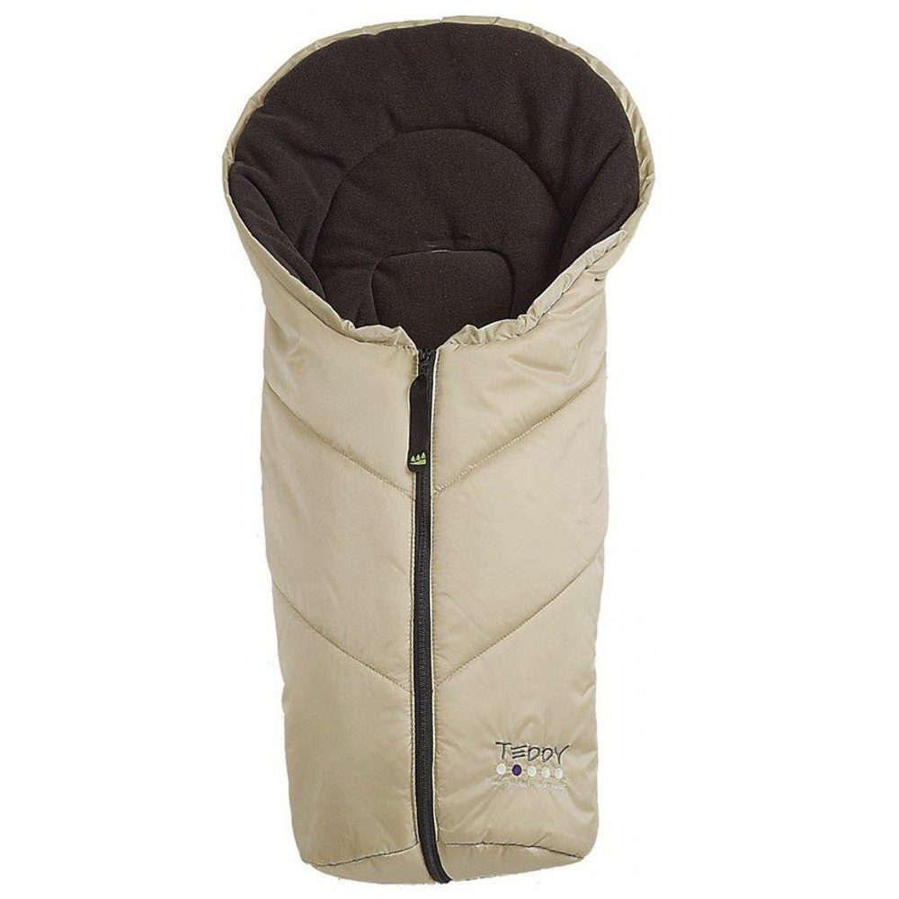 Odenwälder Fußsack Odenwälder Fußsack für Babyschale Teddy P5 sand