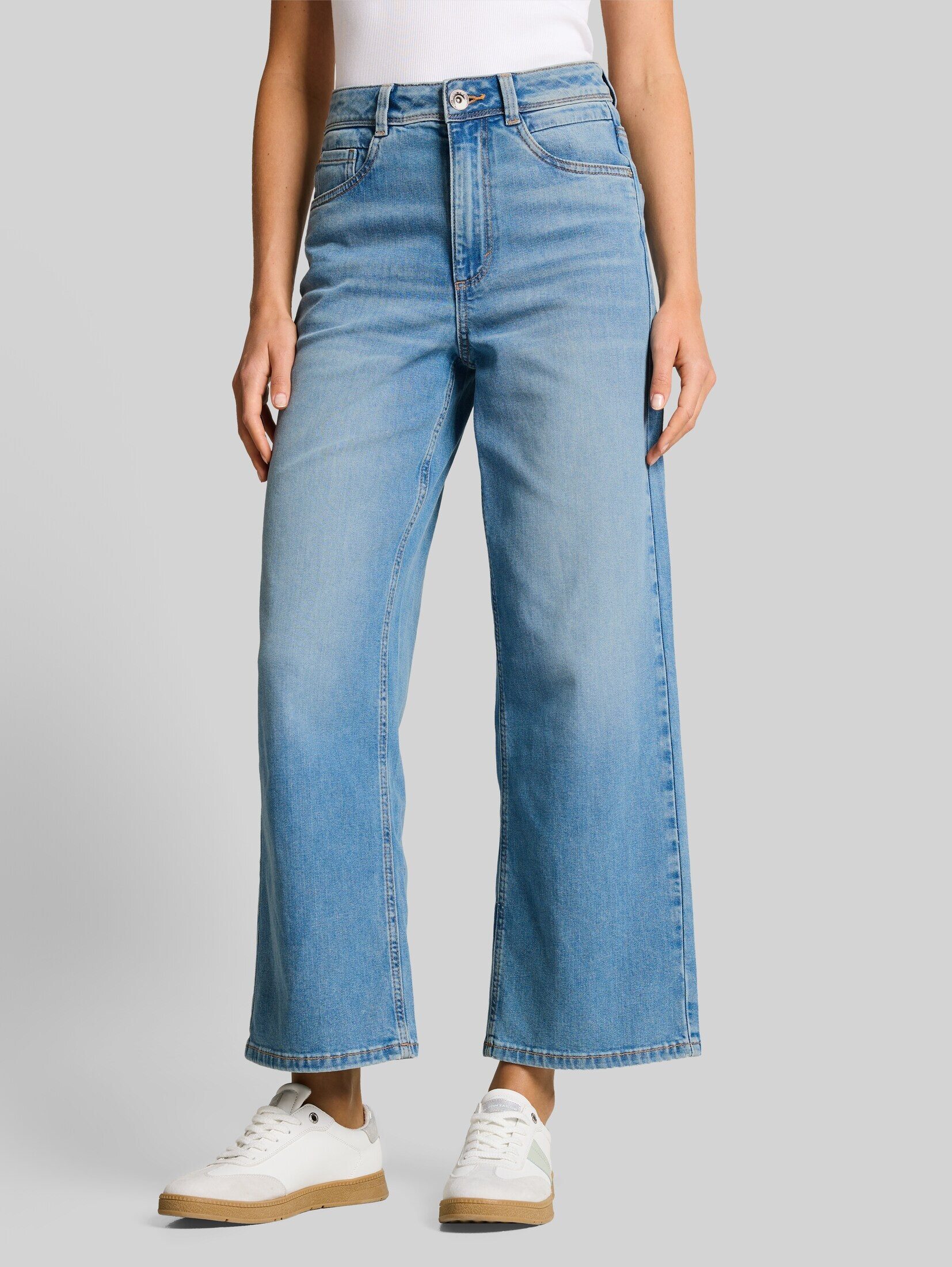 TOM TAILOR 7/8-Jeans Jeanshosen TTNELMA CULOTTE Jeans