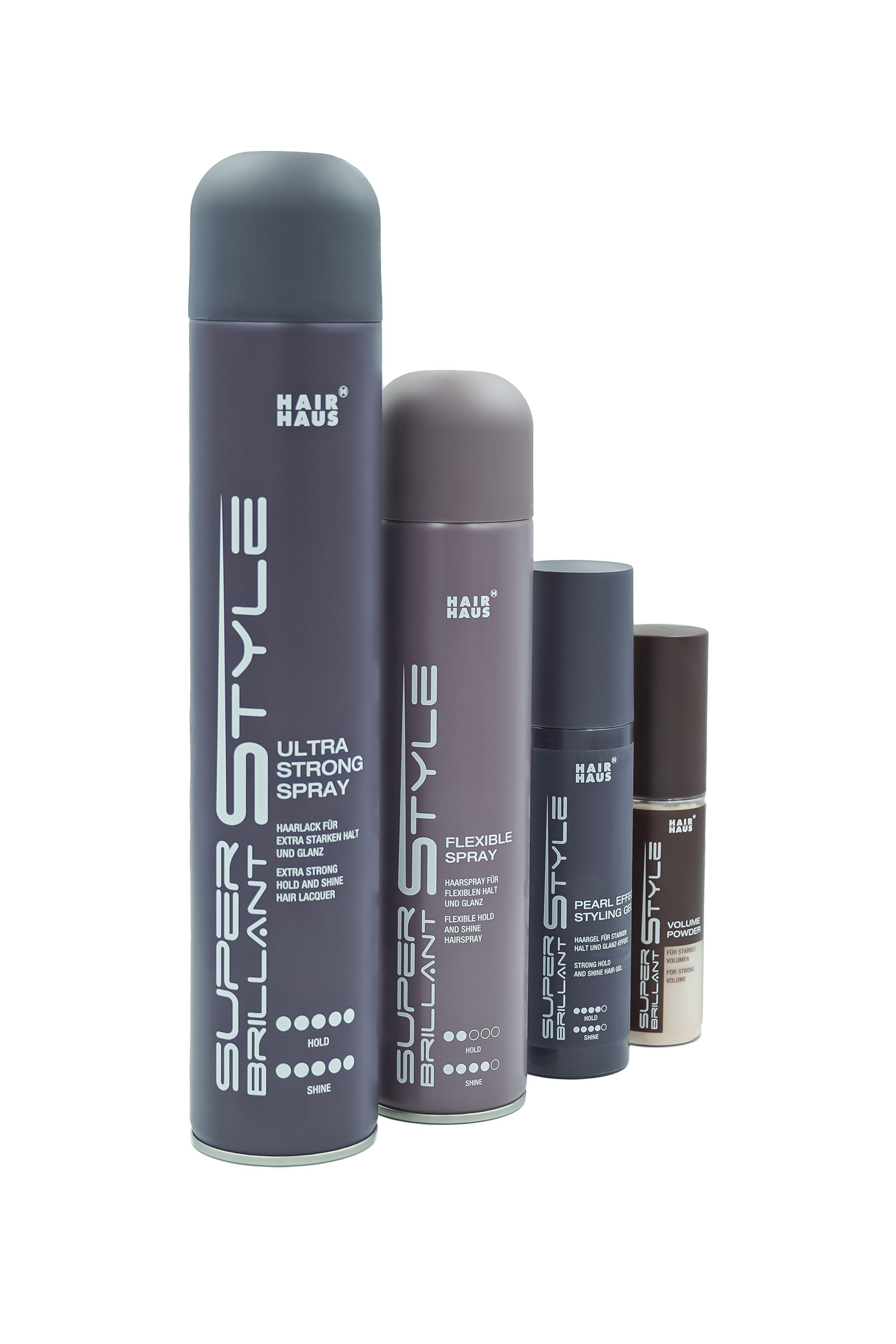 sbs Haarpflege-Set SB Style 100ml 100ml Strong Spray Mousse Set & Strong