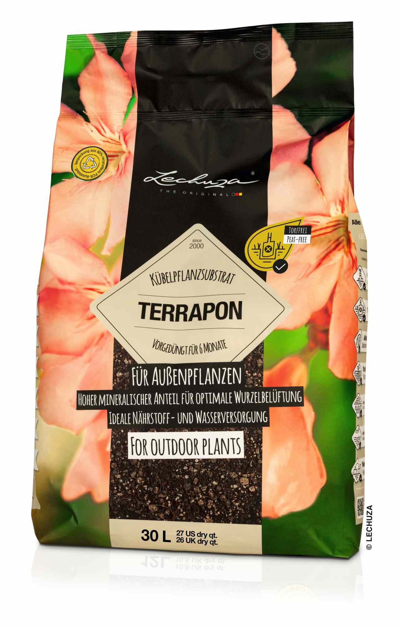 Lechuza® Spezialerde Terrapon 30 l Granulat günstig online kaufen