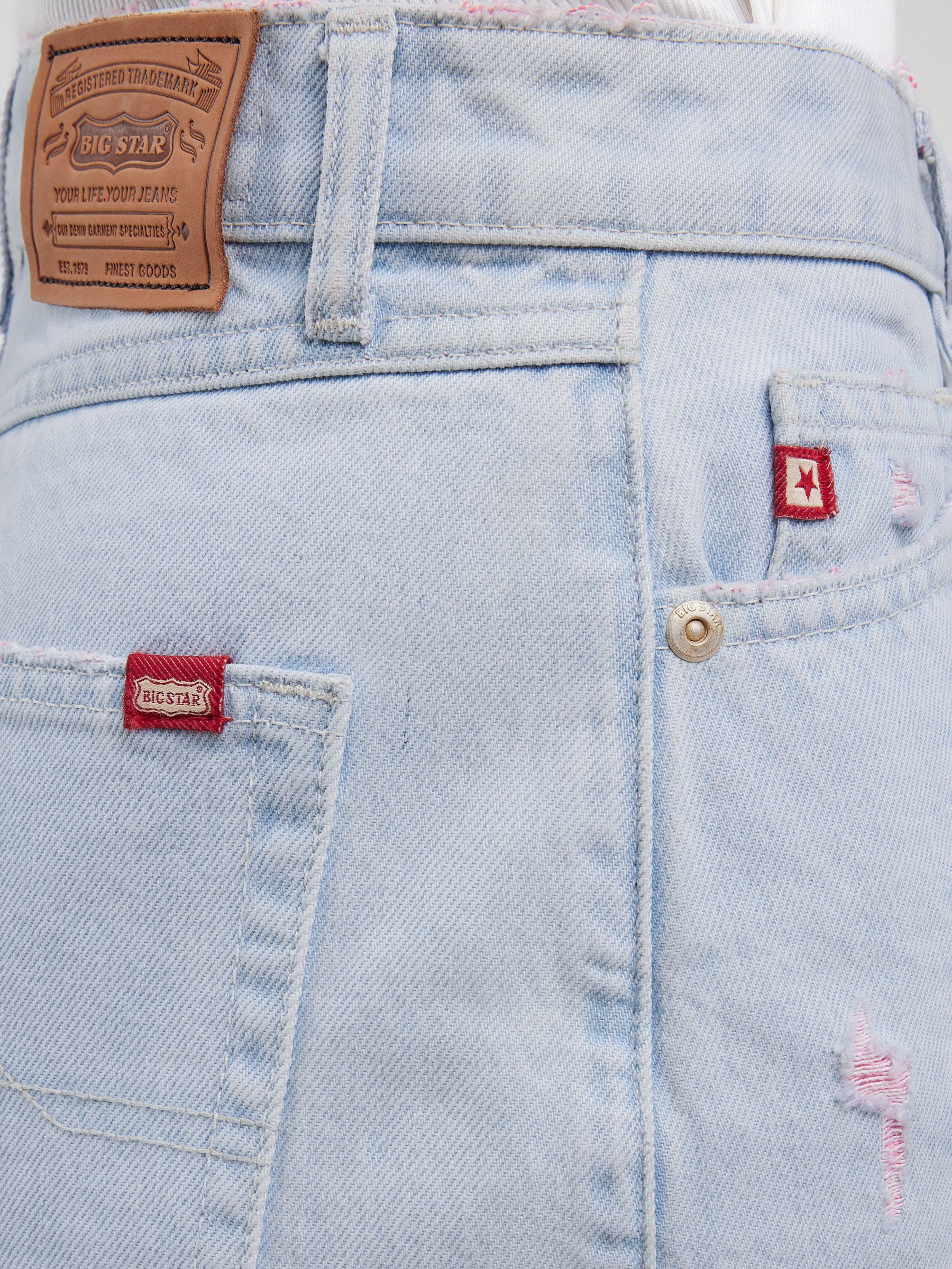 BIG STAR Shorts AUTHENTIC GIRL hohe Leibhöhe