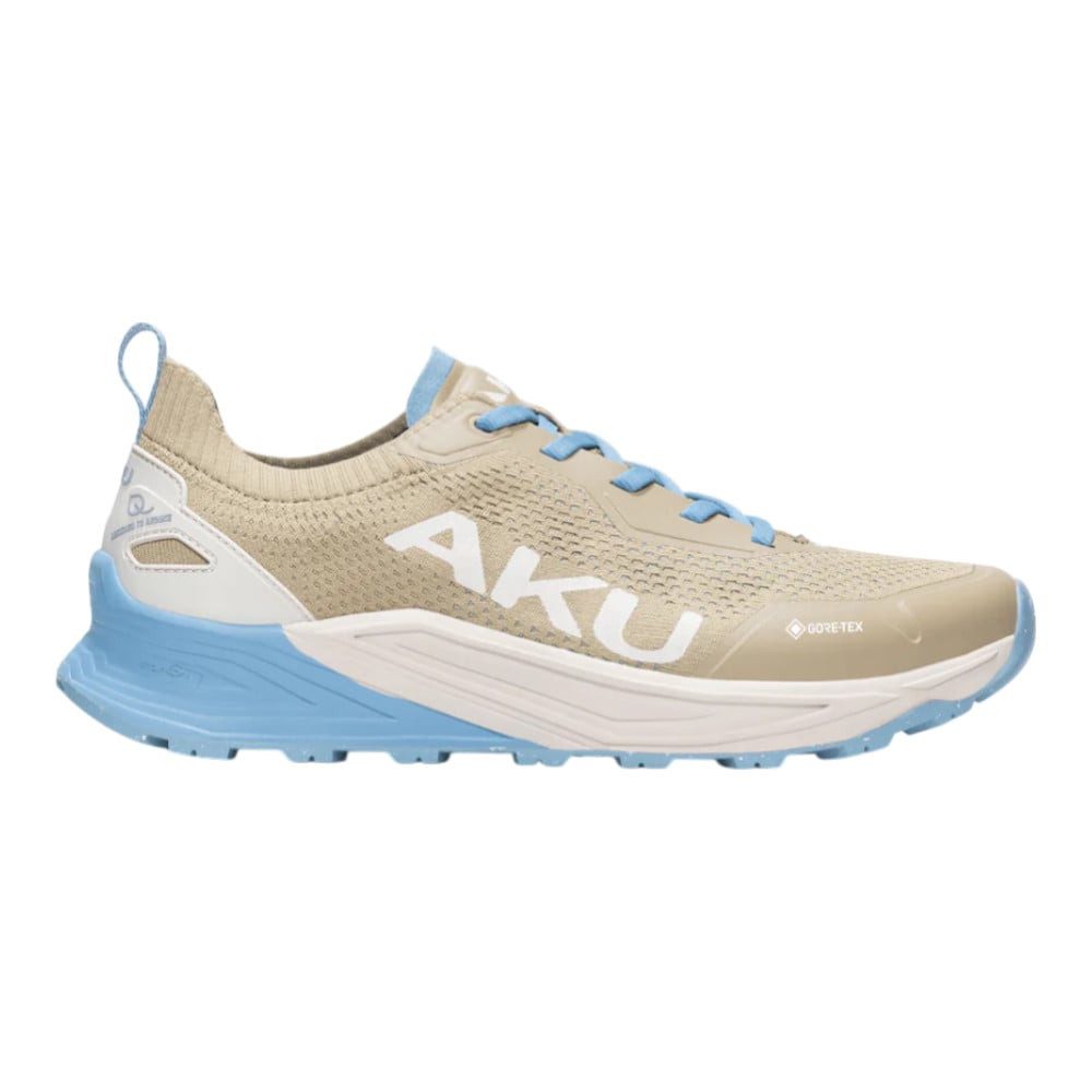 AKU Aira V-Light GTX (wasserdicht) biege/blau Herren Wanderschuh