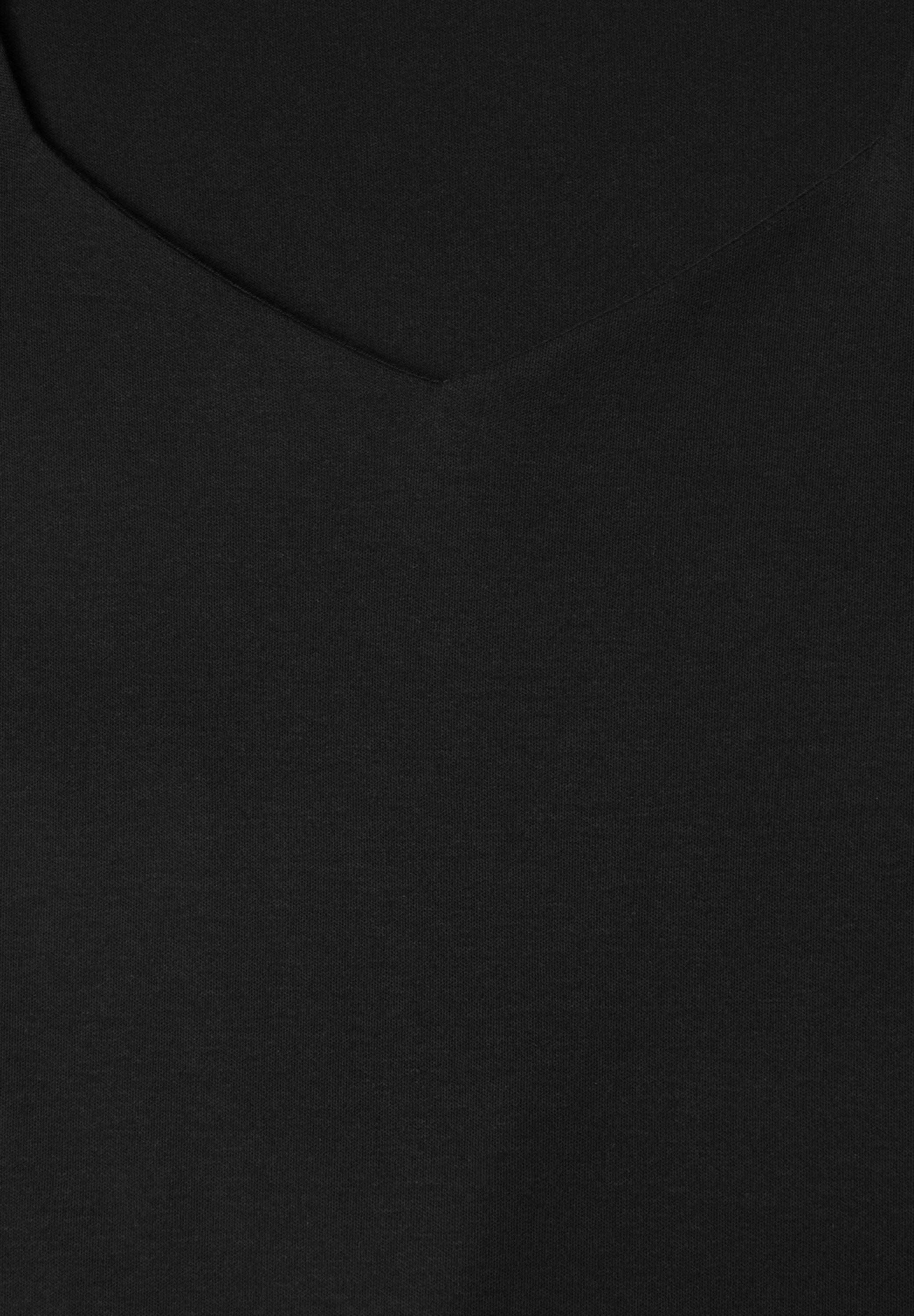 STREET ONE Langarmshirt in Unifarbe – Bild 5 von 5