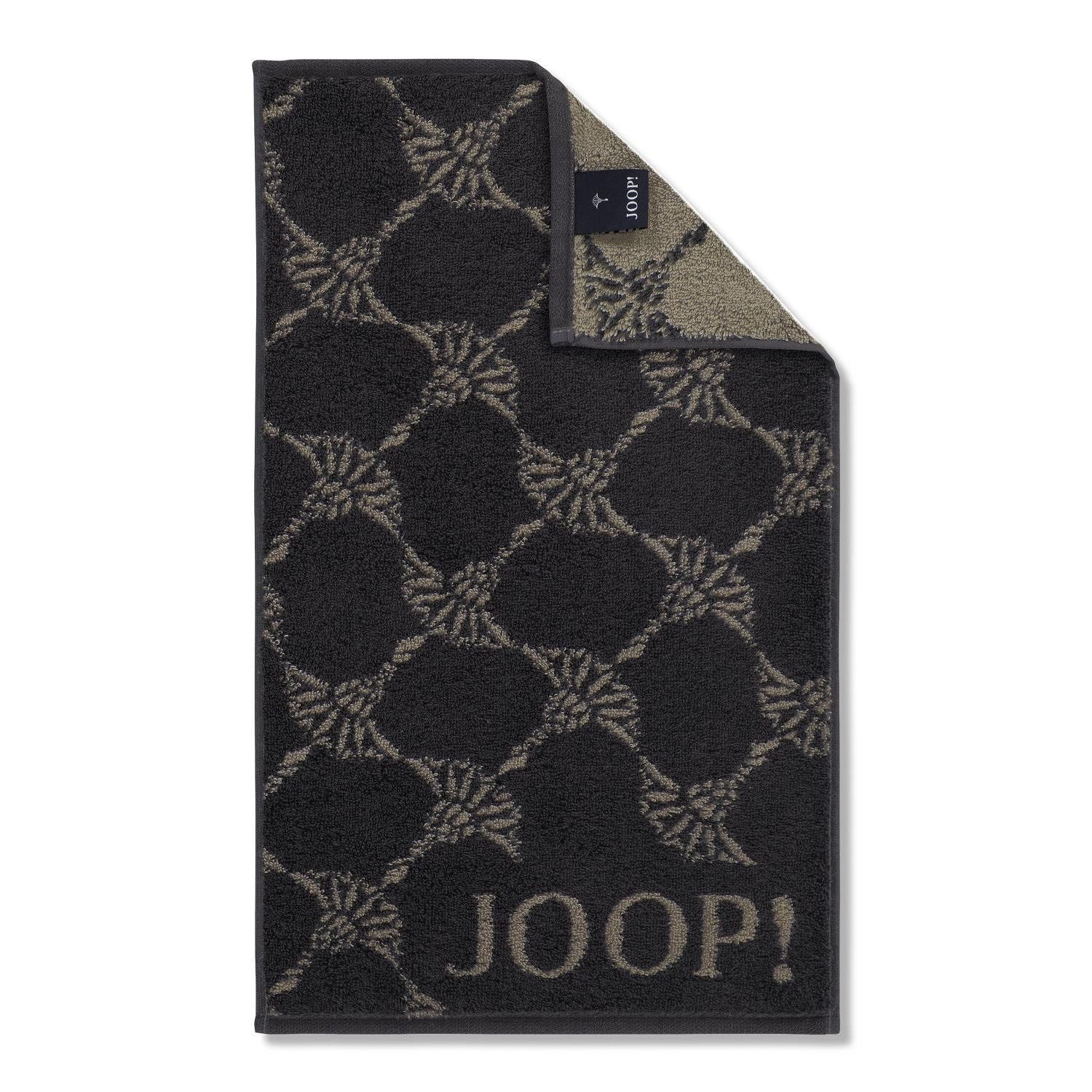JOOP! Handtuch Joop! Handtuch Duschtuch Gästetuch Cornflower 1721-73 schiefer, Walkfrottier (1-St), 100% Baumwolle