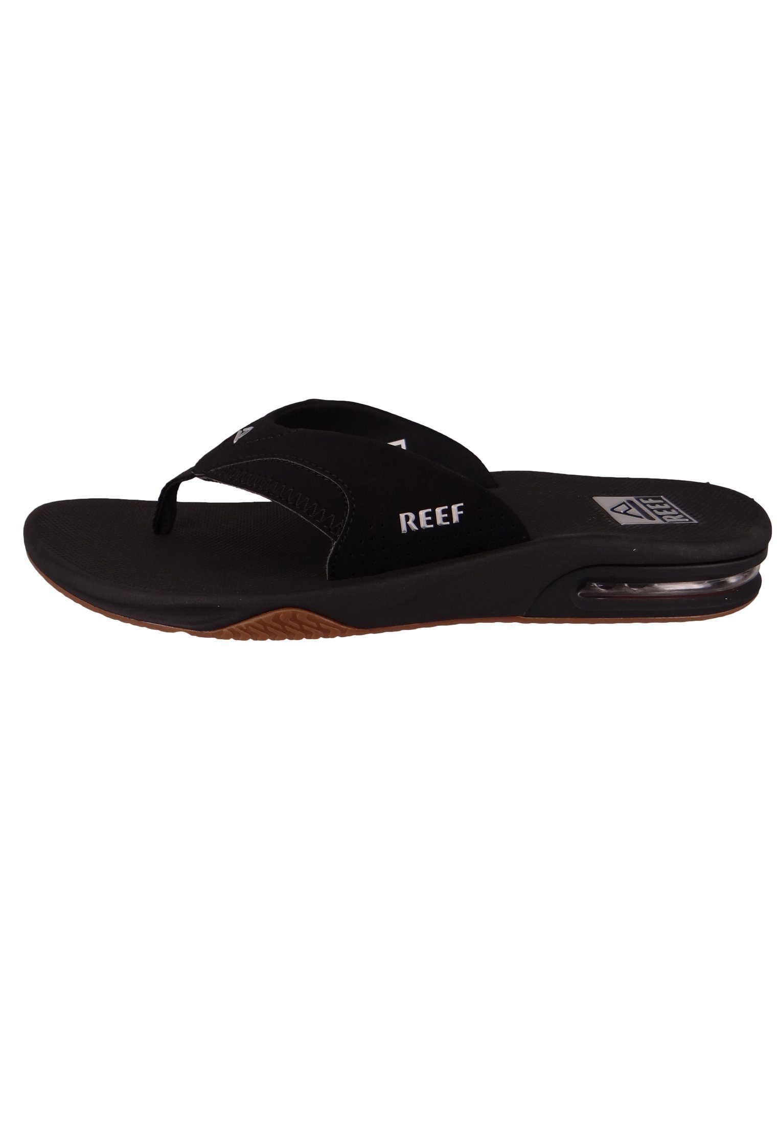 Reef RF002026BLS Fanning Zehentrenner Black/Silver Sandale