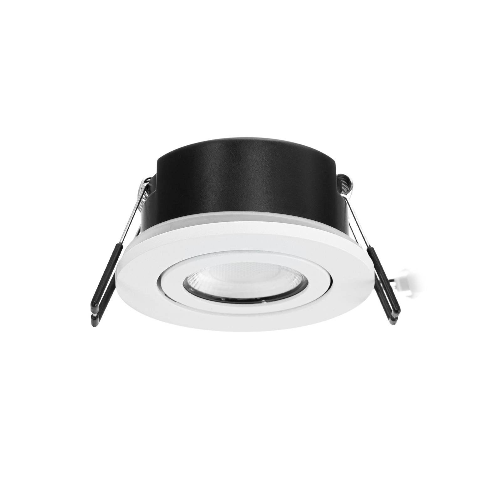Arcchio Deckenleuchte Eliar, LED, Metall, Weiß Farbwechsel warmweiß / tageslicht IP65, 1 x 5 W LED, Farbwechsel warmweiß / tageslicht