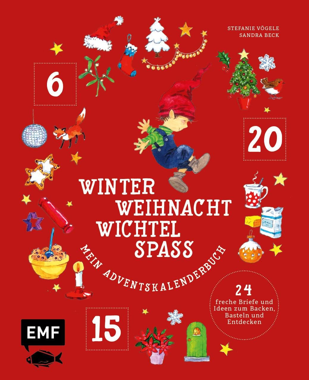 Adventskalender Mein Adventskalender-Buch: Winter-Weihnacht-Wi...