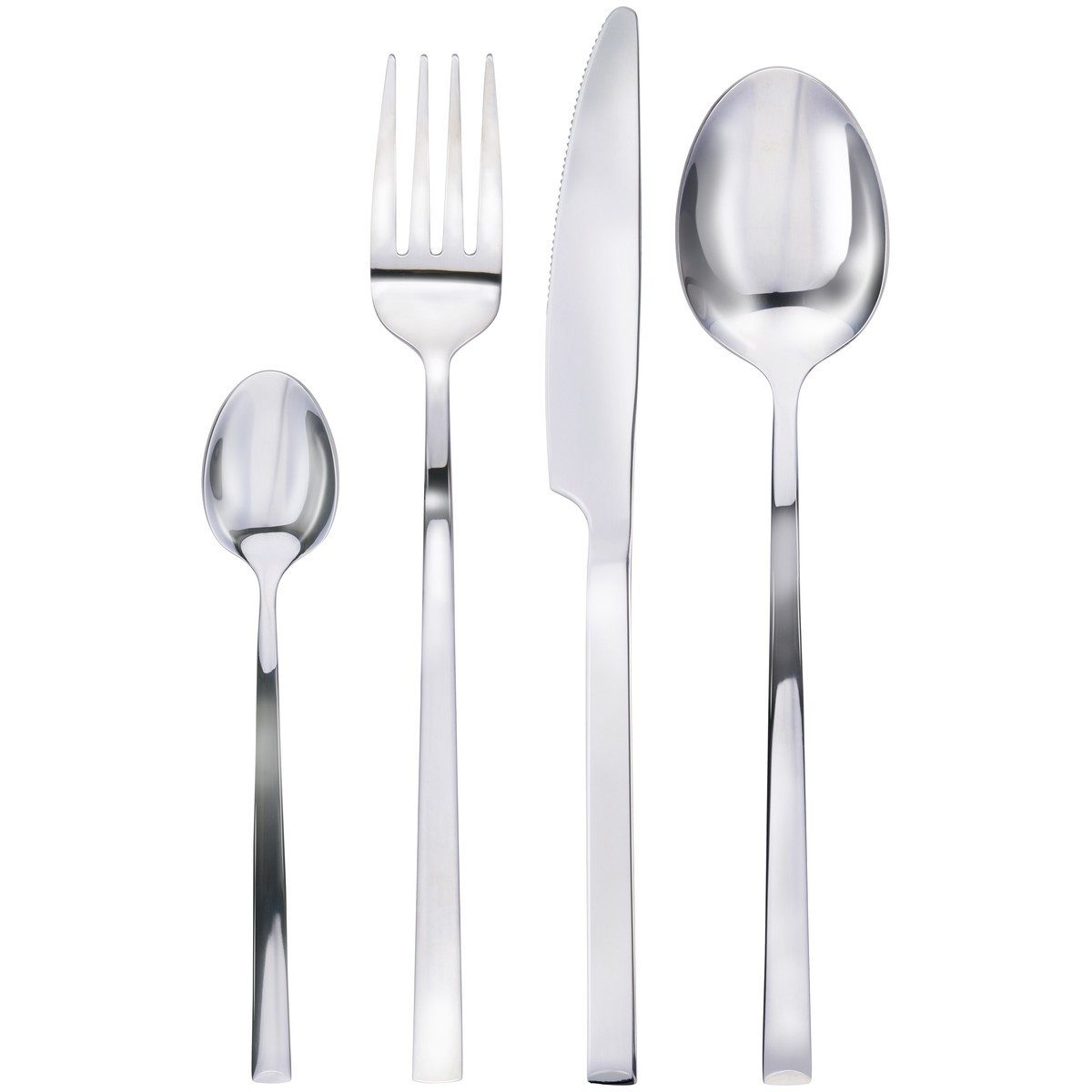 Alpina Steakmesser alpina Besteckset 16-teilig Edelstahl Silber