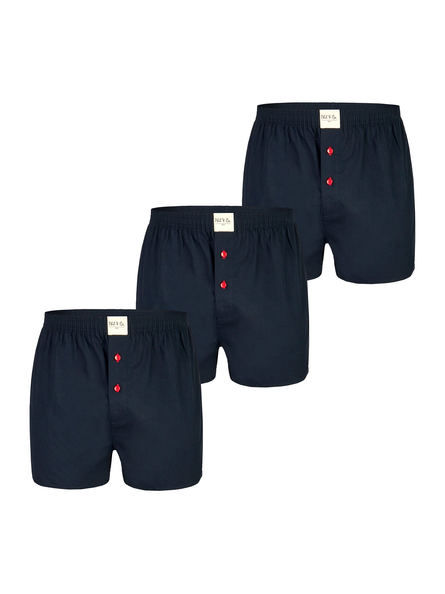 Phil & Co. Boxer Uni (3-St) günstig online kaufen
