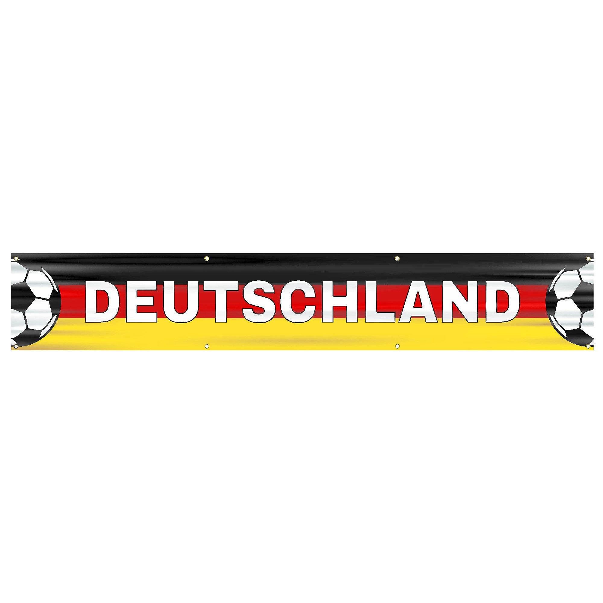 Flagge XXL Deutschland Straßenbanner Deutsche Fahne Flagge 360cm x 60cm