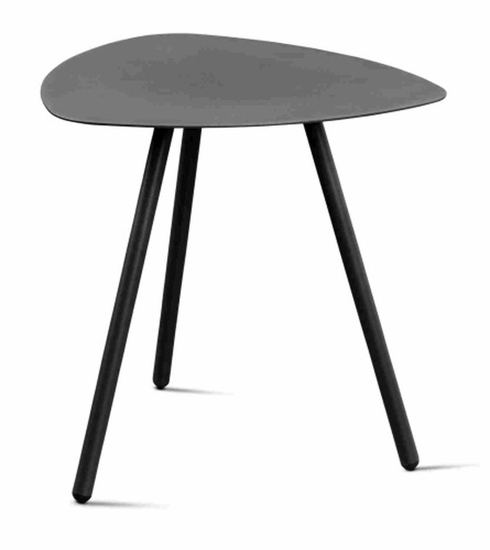 freiraum Beistelltisch Mira 2, Metall, pulverbeschichtet, in anthrazit - 50x50x50 (BxHxT)