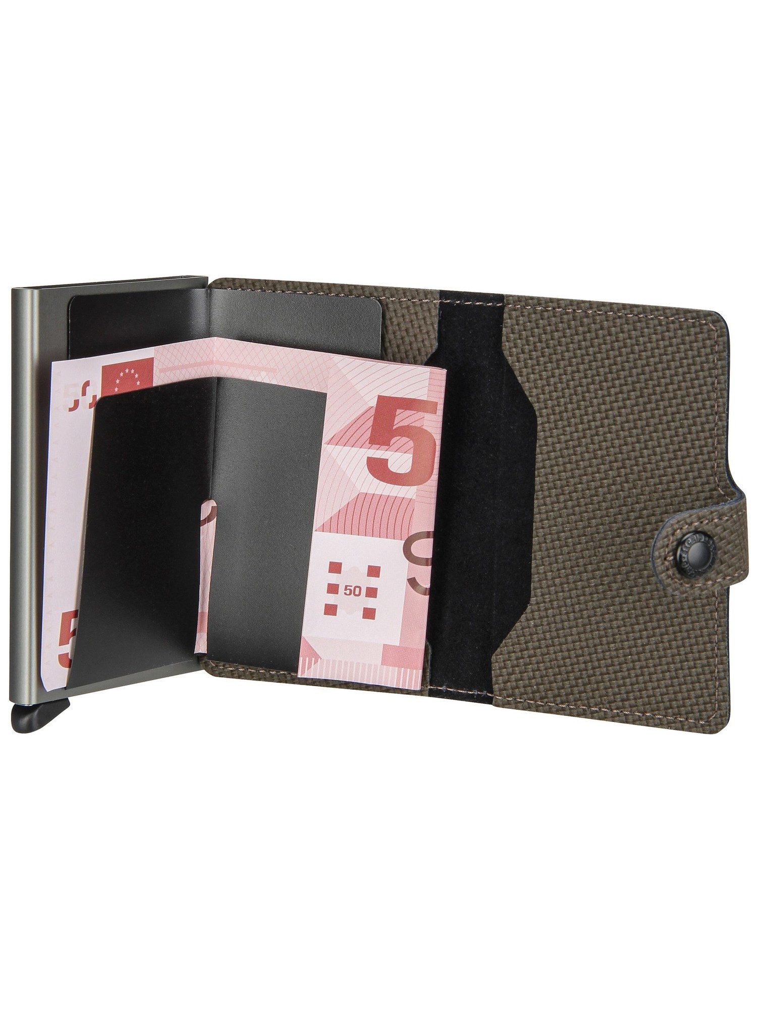 SECRID Geldbörse Miniwallet Carbon