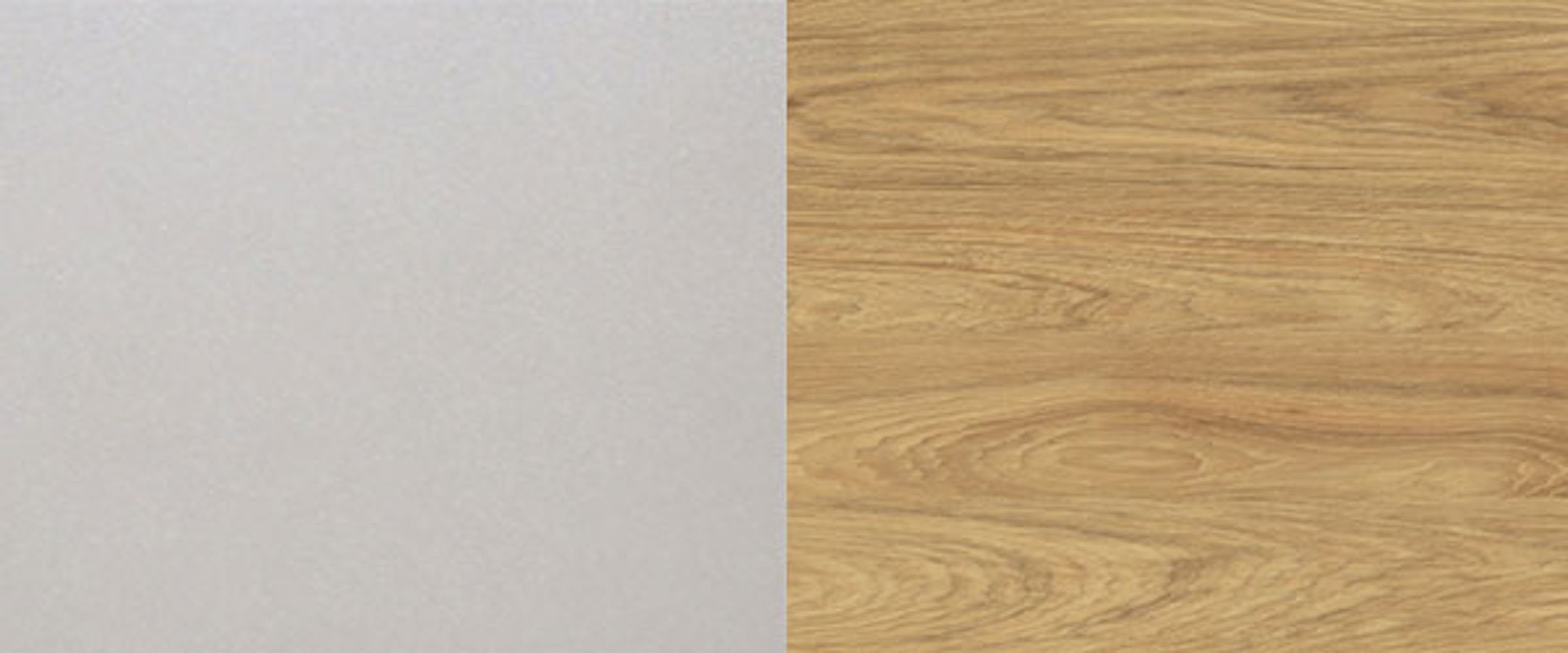 Feldmann-Wohnen Auszugsunterschrank Schubladen Front- Arezzo (Vollauszug) Korpusfarbe wählbar Natur Hickory & grifflos 60cm 3