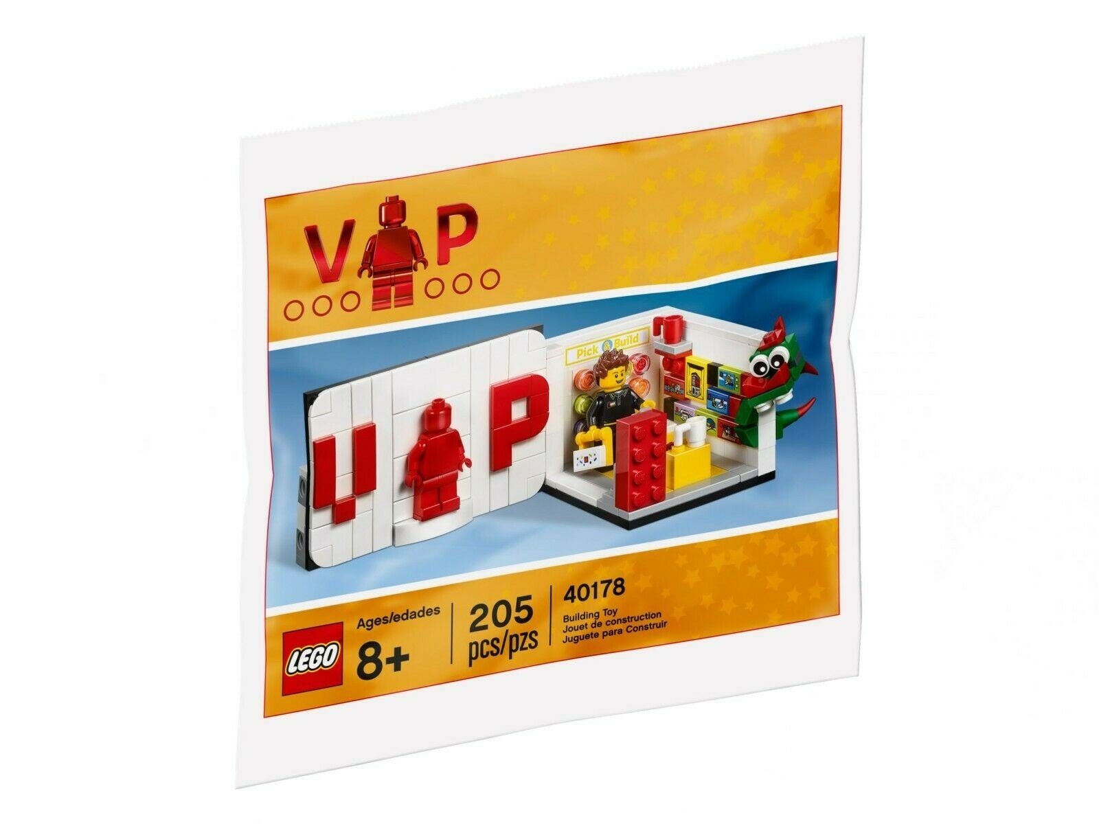 LEGO® Konstruktionsspielsteine LEGO® Promotional 40178 LEGO® Iconic VIP Set, (205 St)