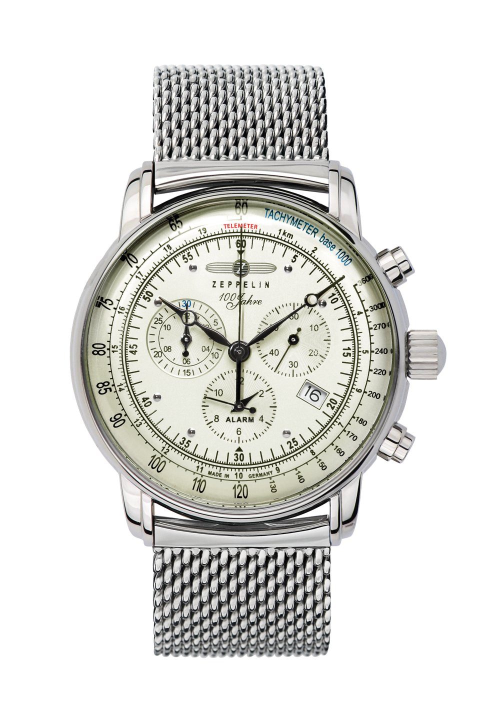 ZEPPELIN Chronograph 100 Jahre 8680M-3, Quarzuhr, Armbanduhr, Herrenuhr, Ma günstig online kaufen