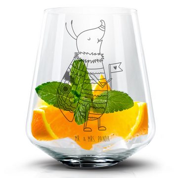 Mr. & Mrs. Panda Cocktailglas Nachtfalter Fähnchen - Transparent - Geschenk, Spruch witzig, Was kos, Premium Glas, Zauberhafte Gravuren